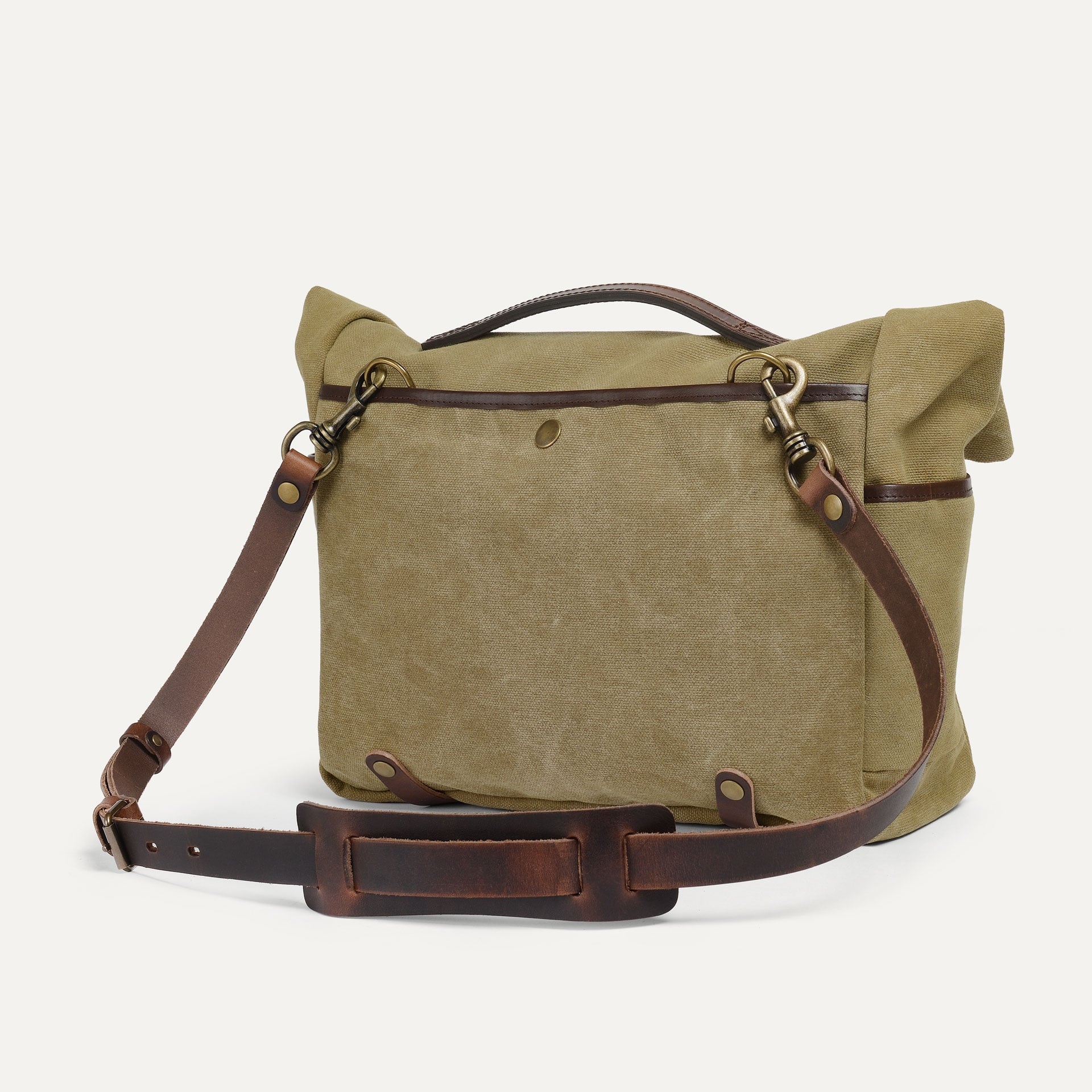 Bolso Gaston - Caqui US lavado a la piedra (imagen n.º 3)