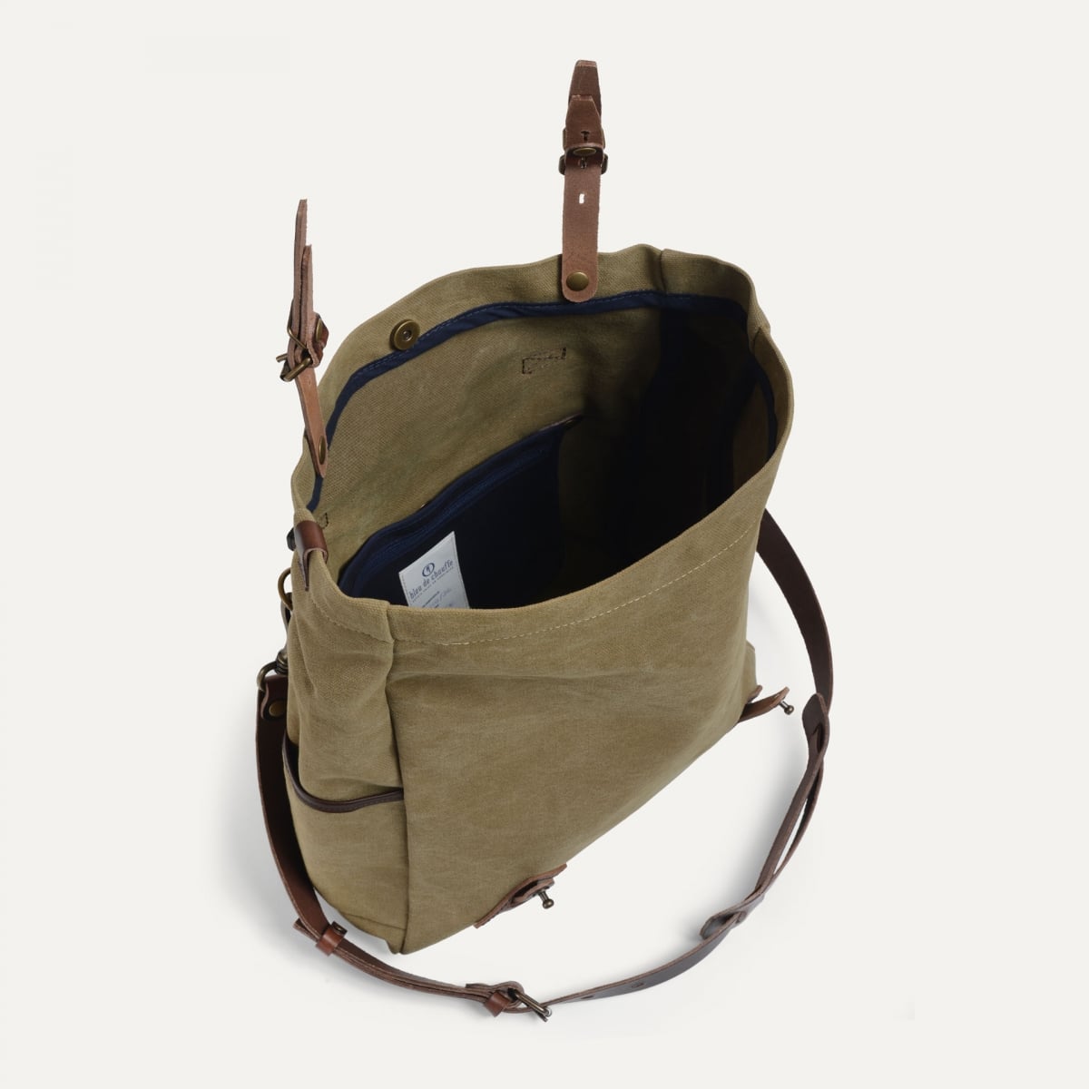 Bolso Gaston - Caqui US lavado a la piedra (imagen n.º 6)
