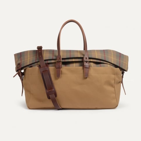 Bolso de viaje de cabina - Tartán camel