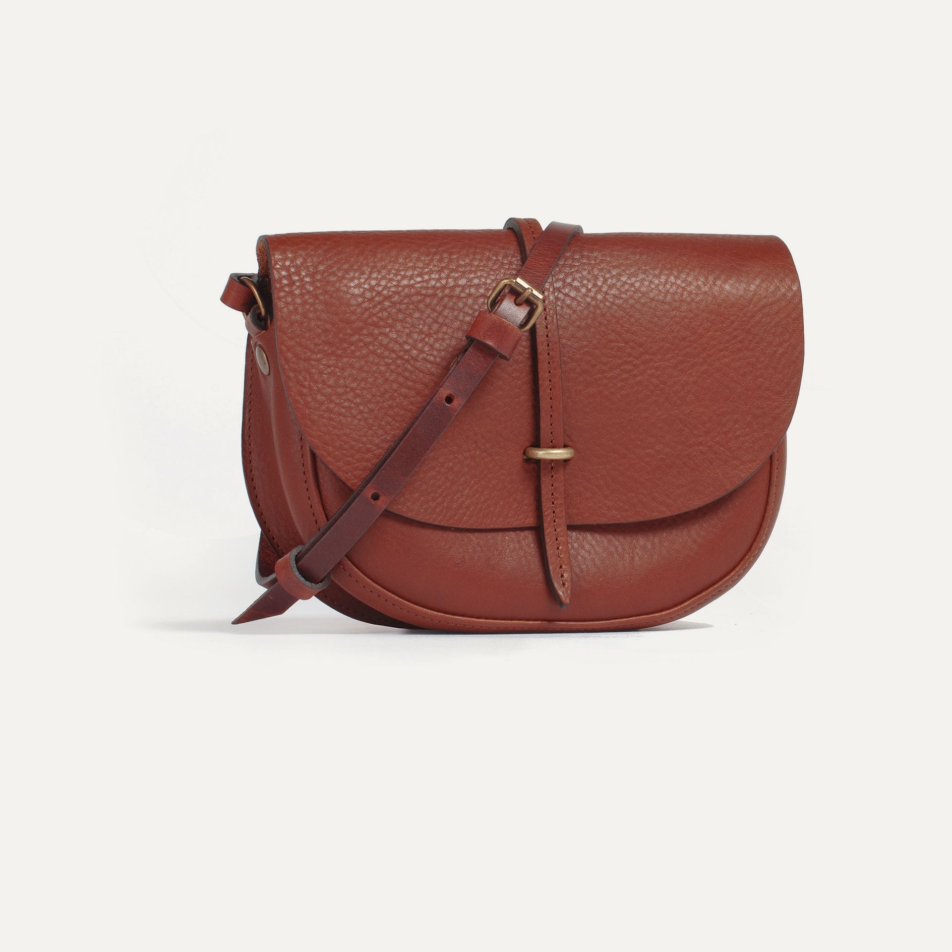Java Mini postman bag - Rust (image n°2)
