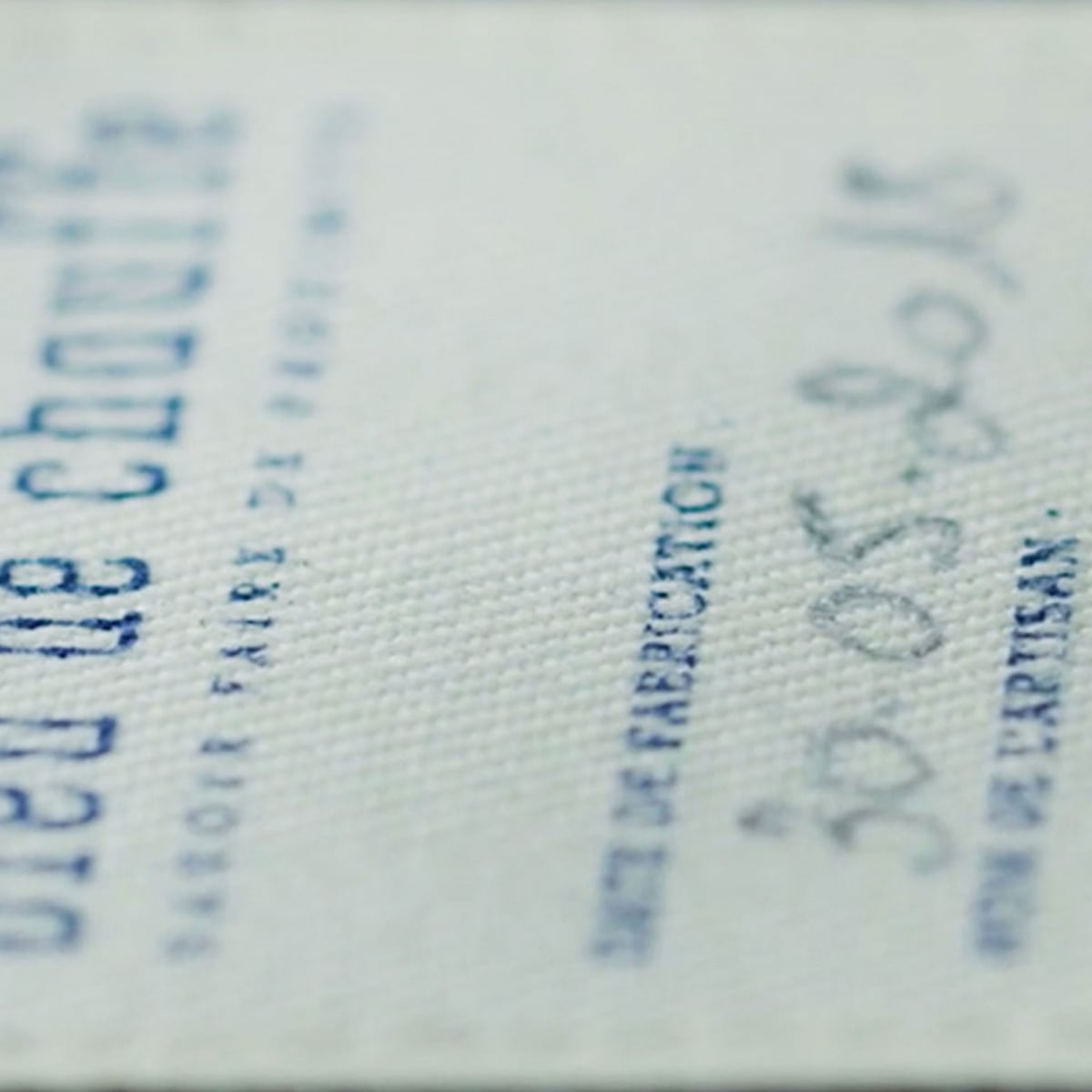Reißverschlusstasche - Blau (image n°4)