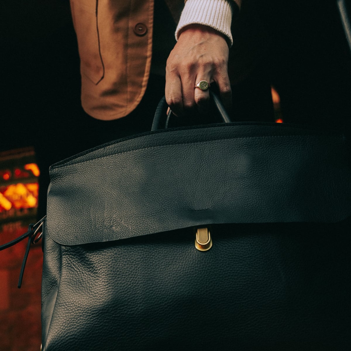 Bolso de negocios Zeppo Solo - Negro (imagen n.º 10)