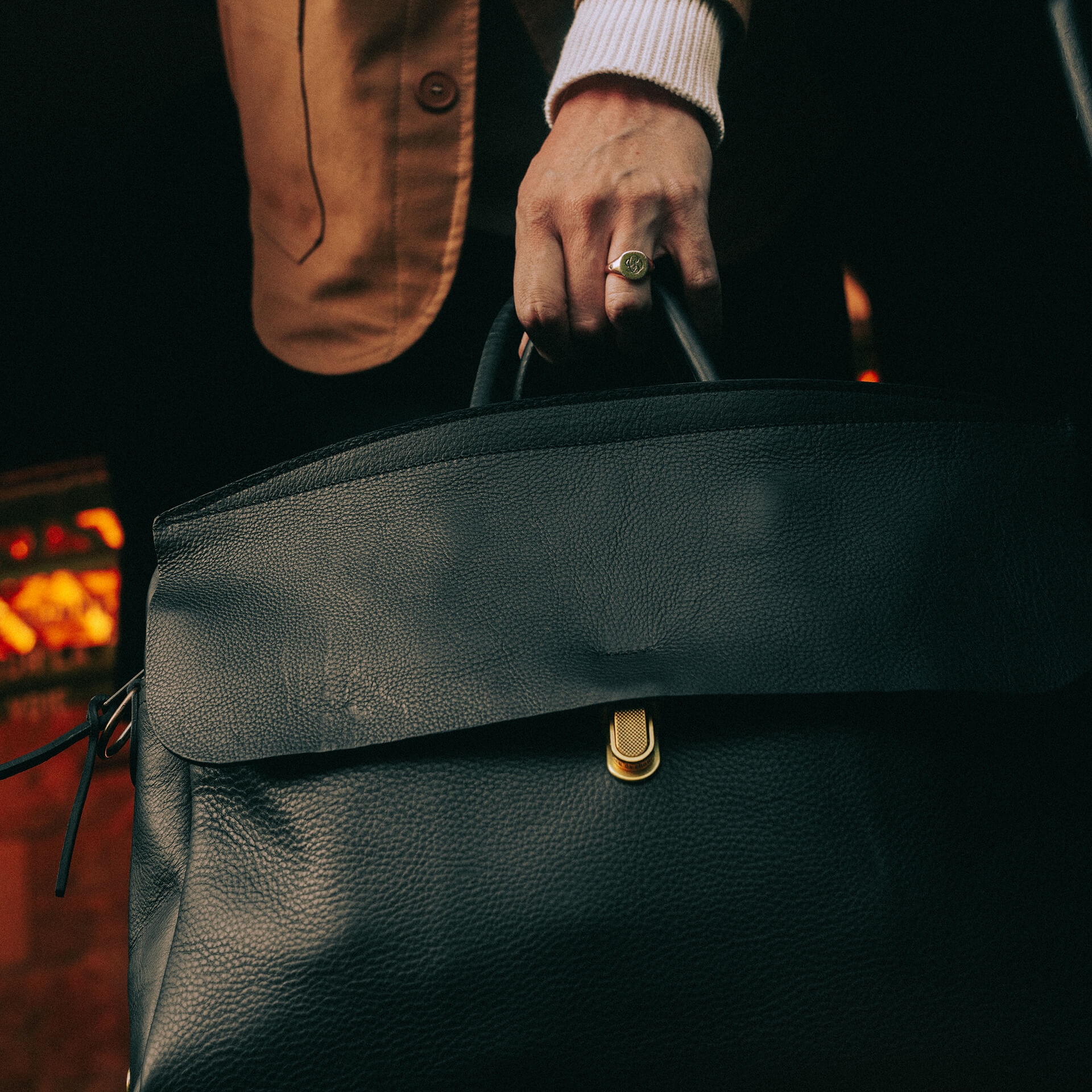 Businesstasche Zeppo Solo - Schwarz (image n°8)