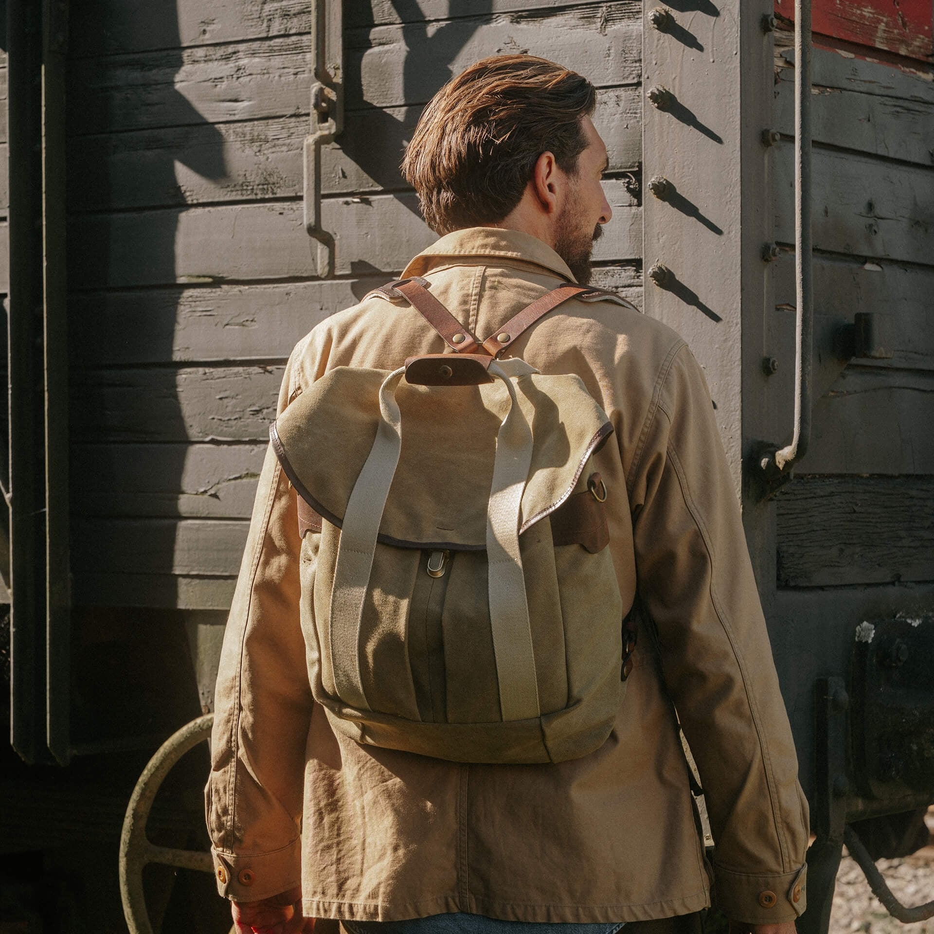 Chiloé Backpack - Khaki US Stonewashed (image n°6)