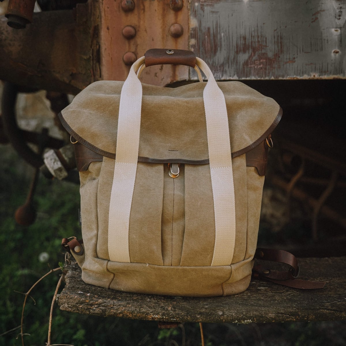 Chiloé Backpack - Khaki US Stonewashed (image n°5)