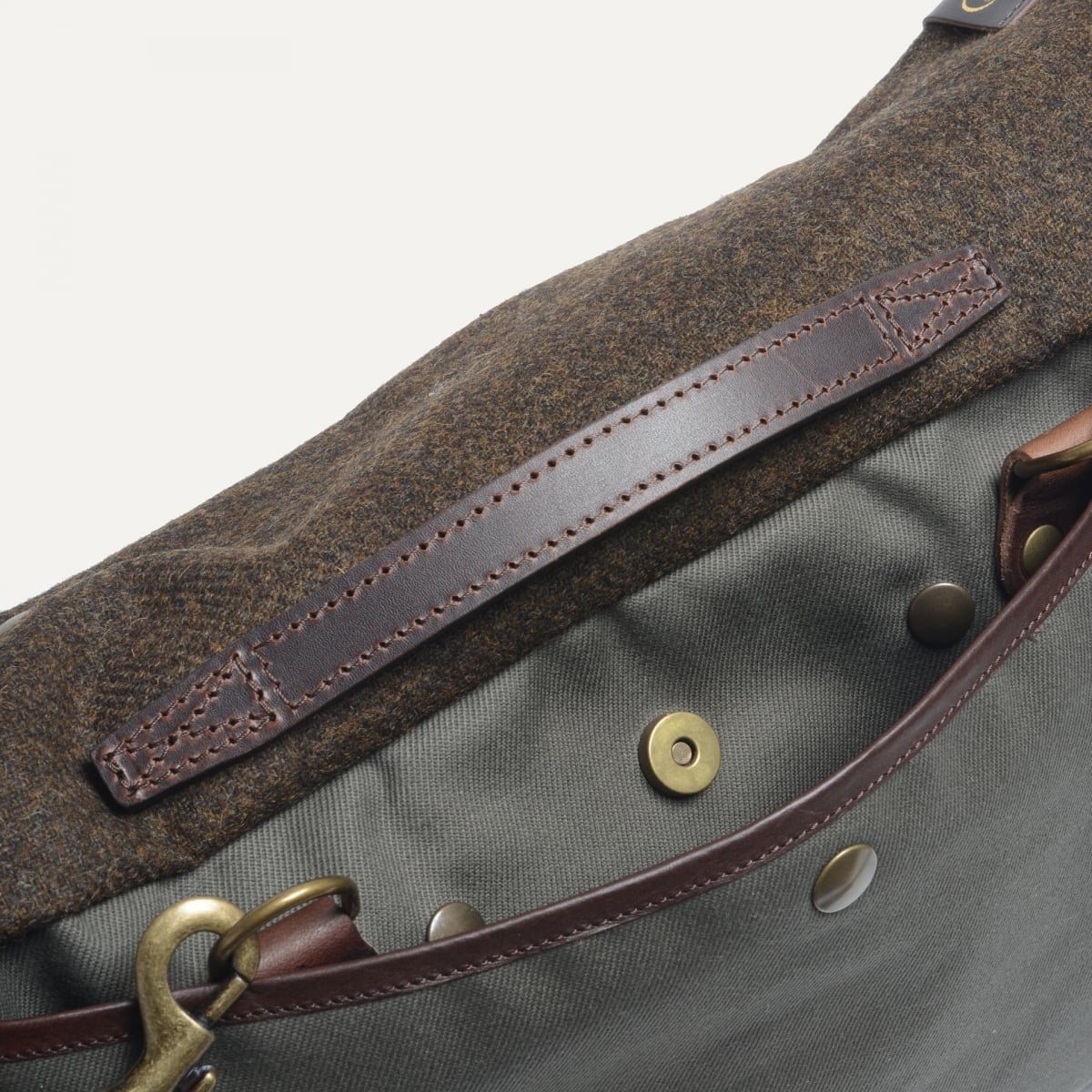 Musette Gaston - Caqui BM Tweed (imagen n.º 4)