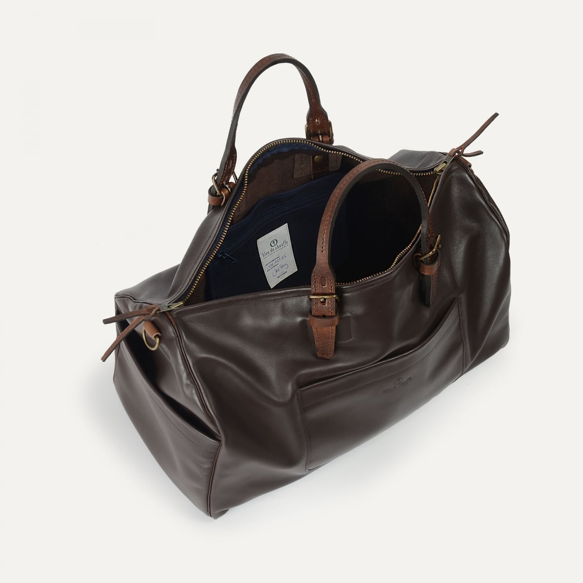 Bolso de viaje Hobo liso - Marrón (imagen n.º 5)