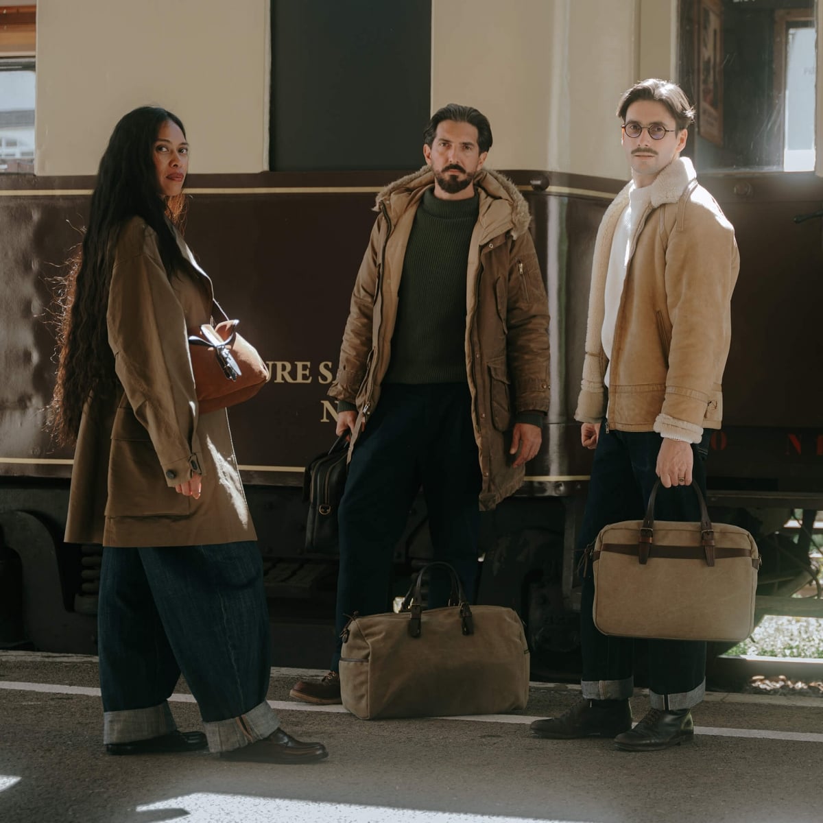 Hobo Travel Bag - Khaki US Stonewashed (image n°8)