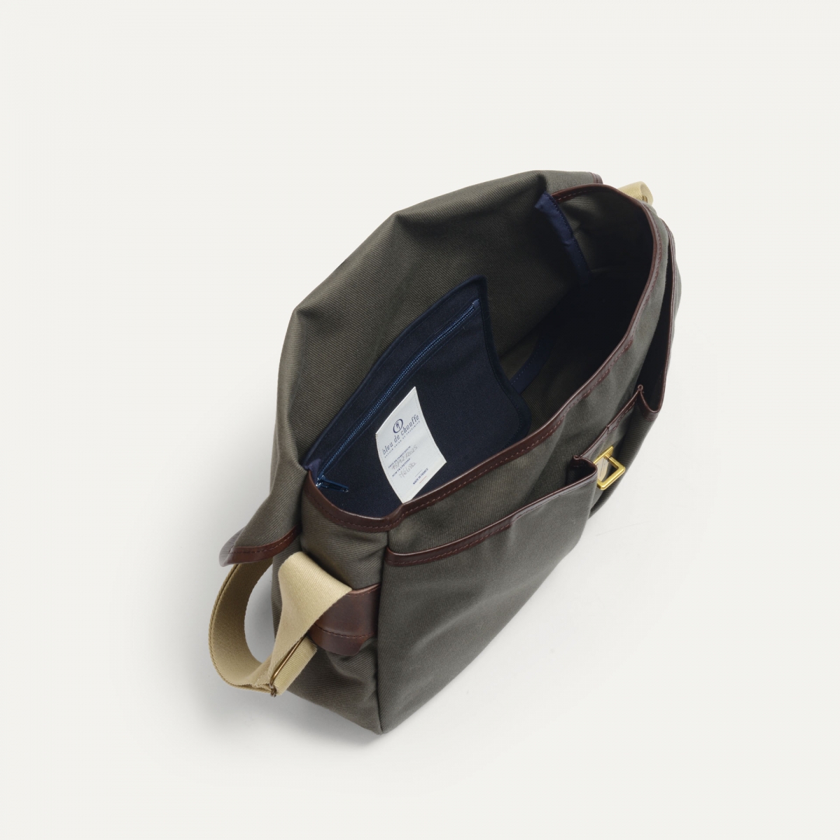 Sac besace Léon - Kaki BM (image n°4)