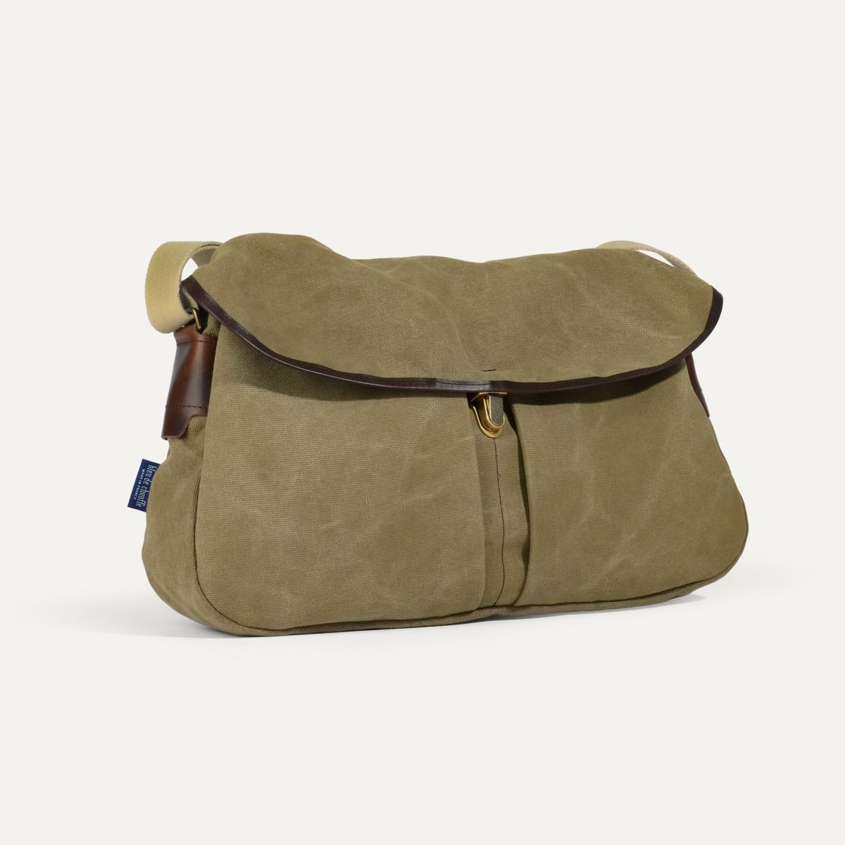 Léon messenger bag - Khaki US Stonewahed (image n°2)