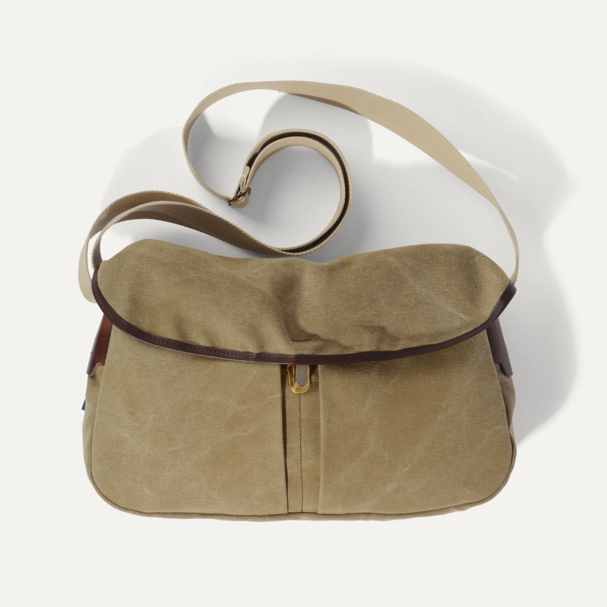 Léon messenger bag - Khaki US Stonewahed (image n°4)