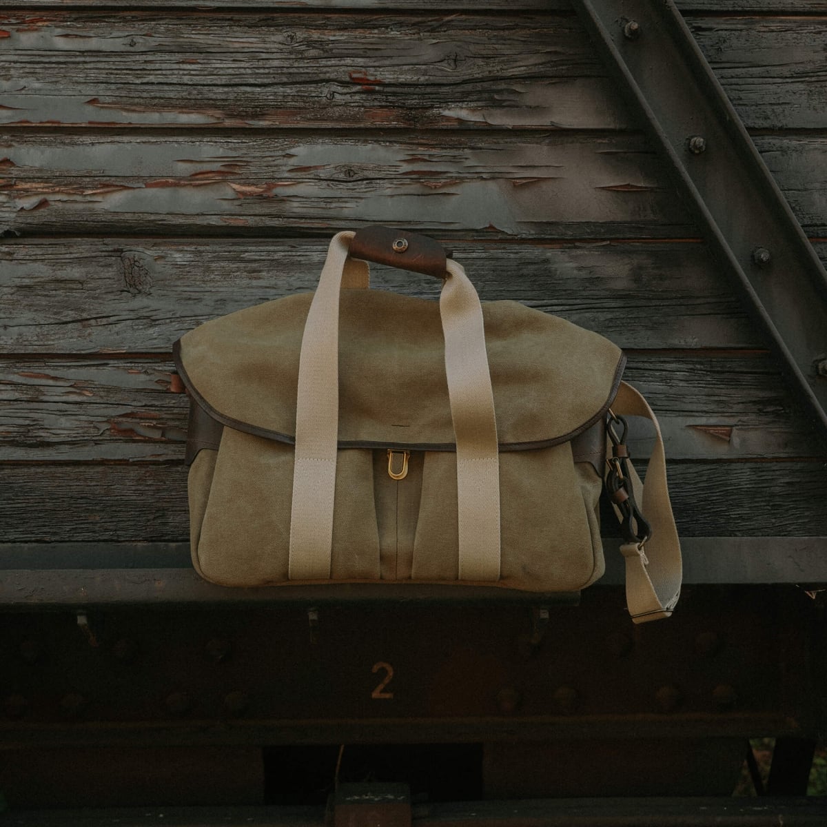Musette Business bag - Khaki US Stonewashed (image n°6)