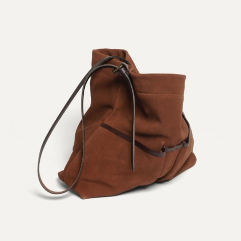 Gombe Schultertasche - Falbbraun