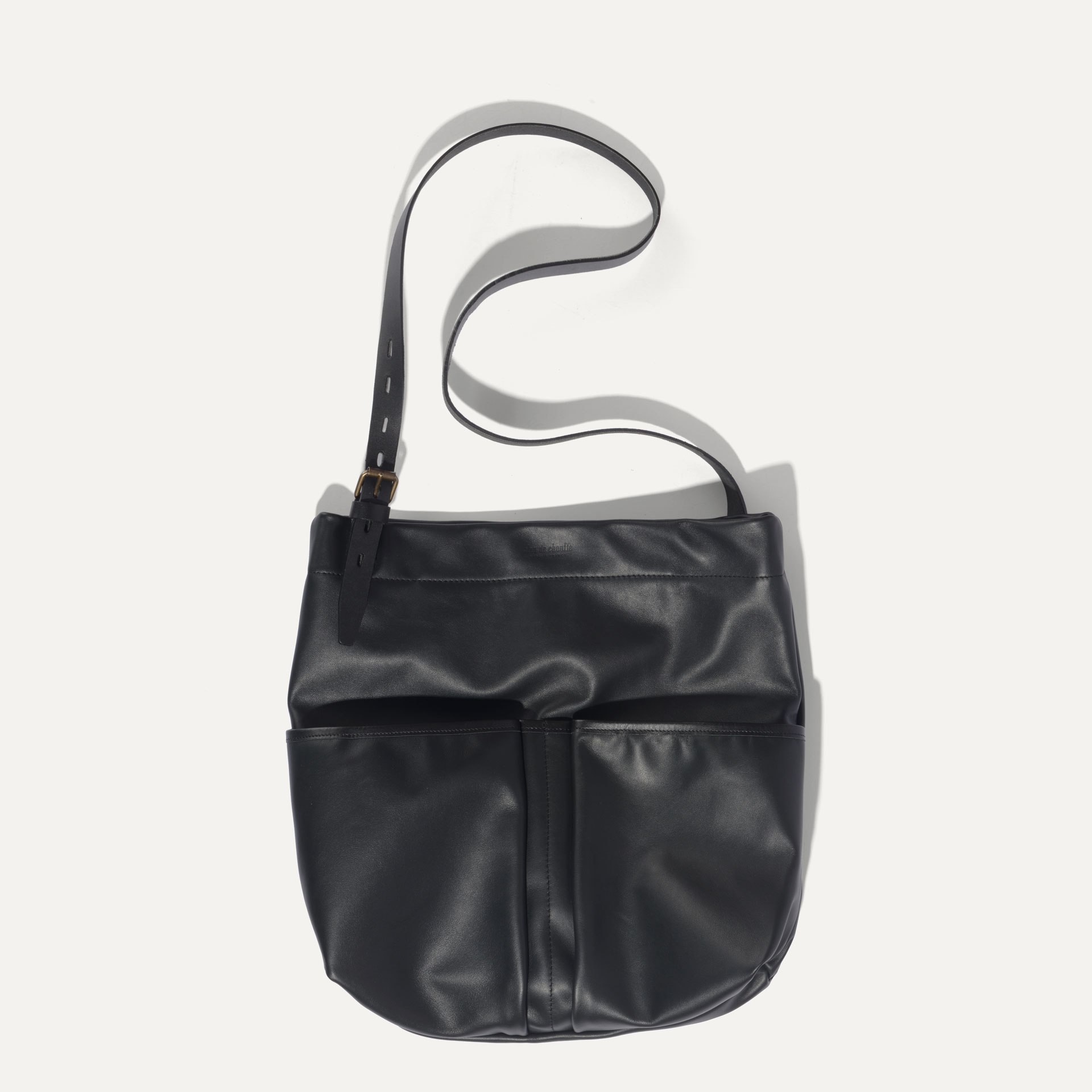 Gombe Pochette - Liscio Schwarz (image n°4)