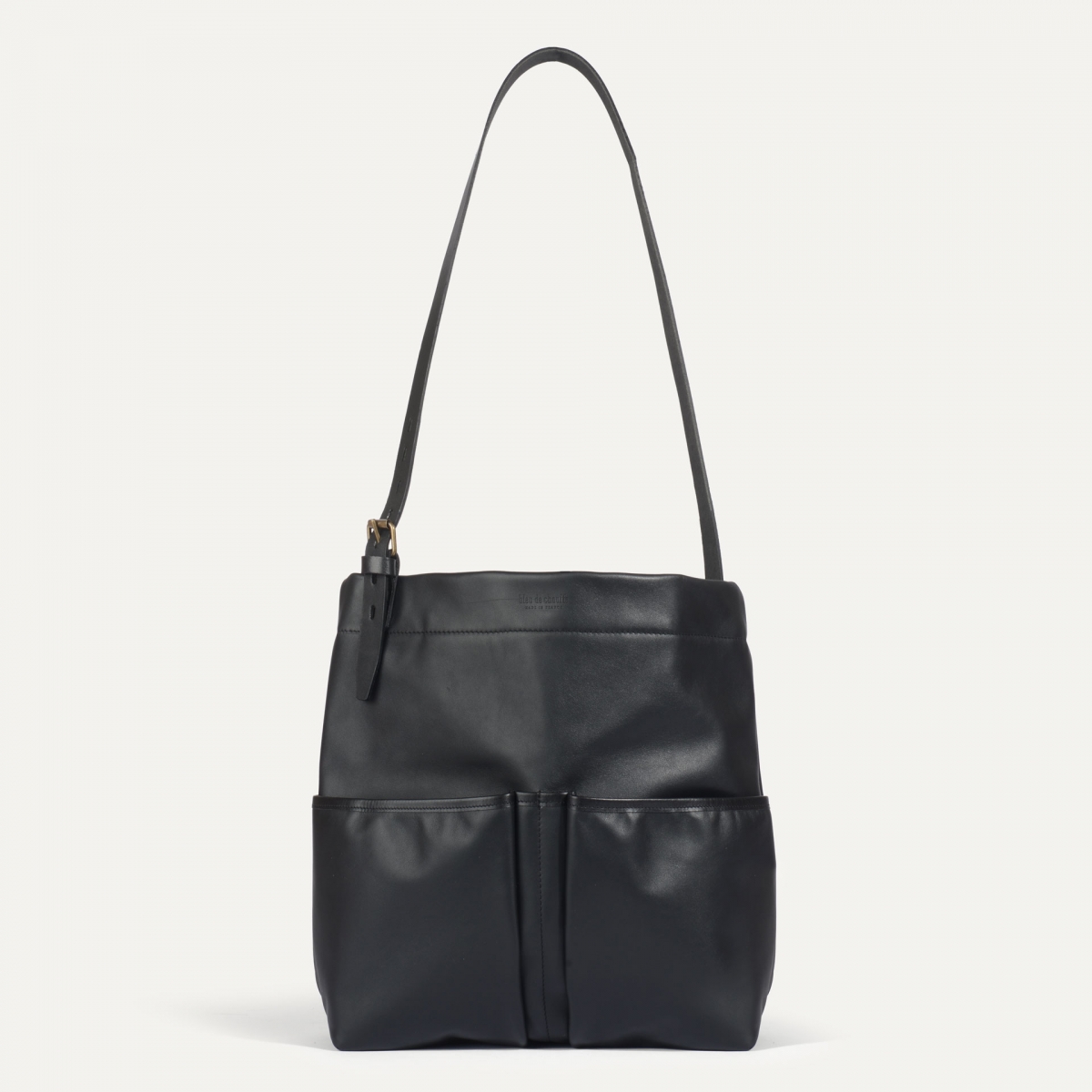 Gombe Pochette - Liscio Schwarz (image n°3)