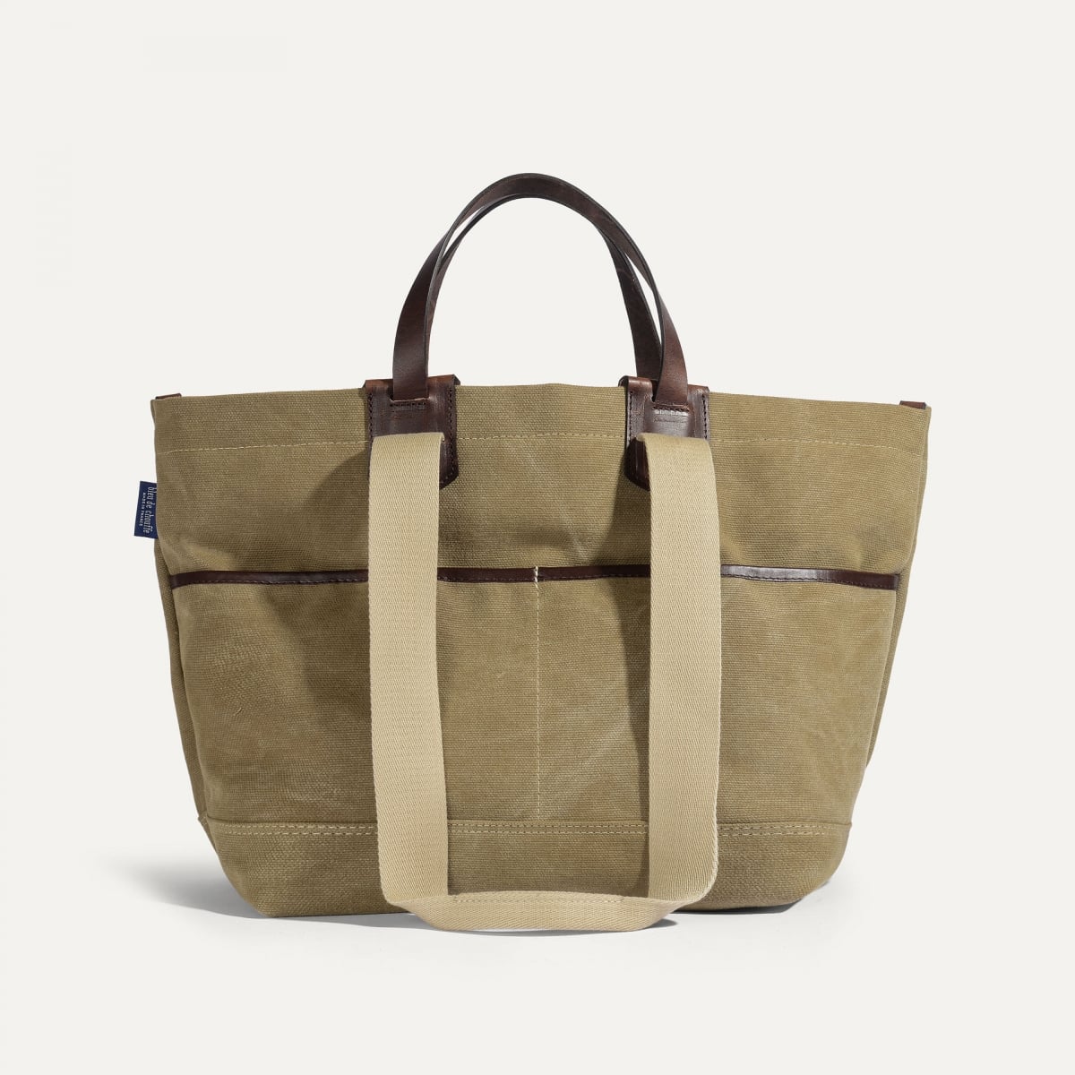 Meline Business Tote - Kaki US Stonewashed (image n°1)