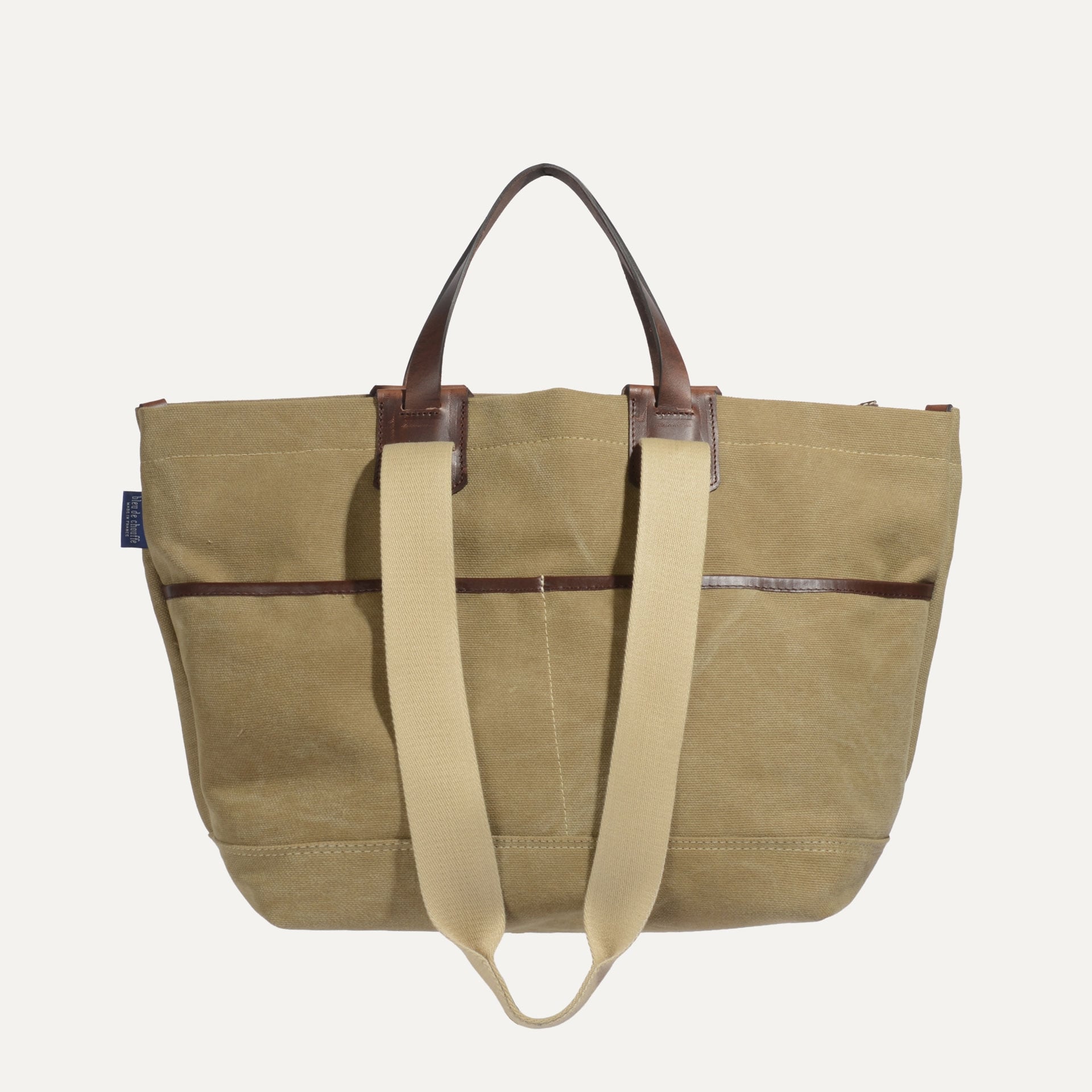 Meline Business Tote - Kaki US Stonewashed (image n°3)