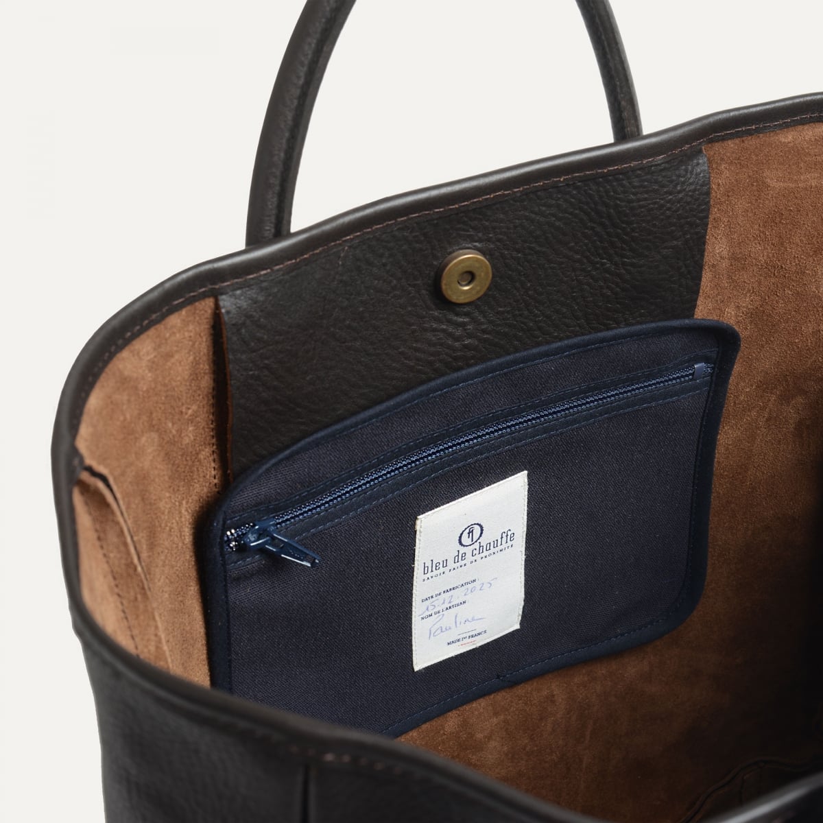Meline Tote bag - Dark Brown (image n°5)