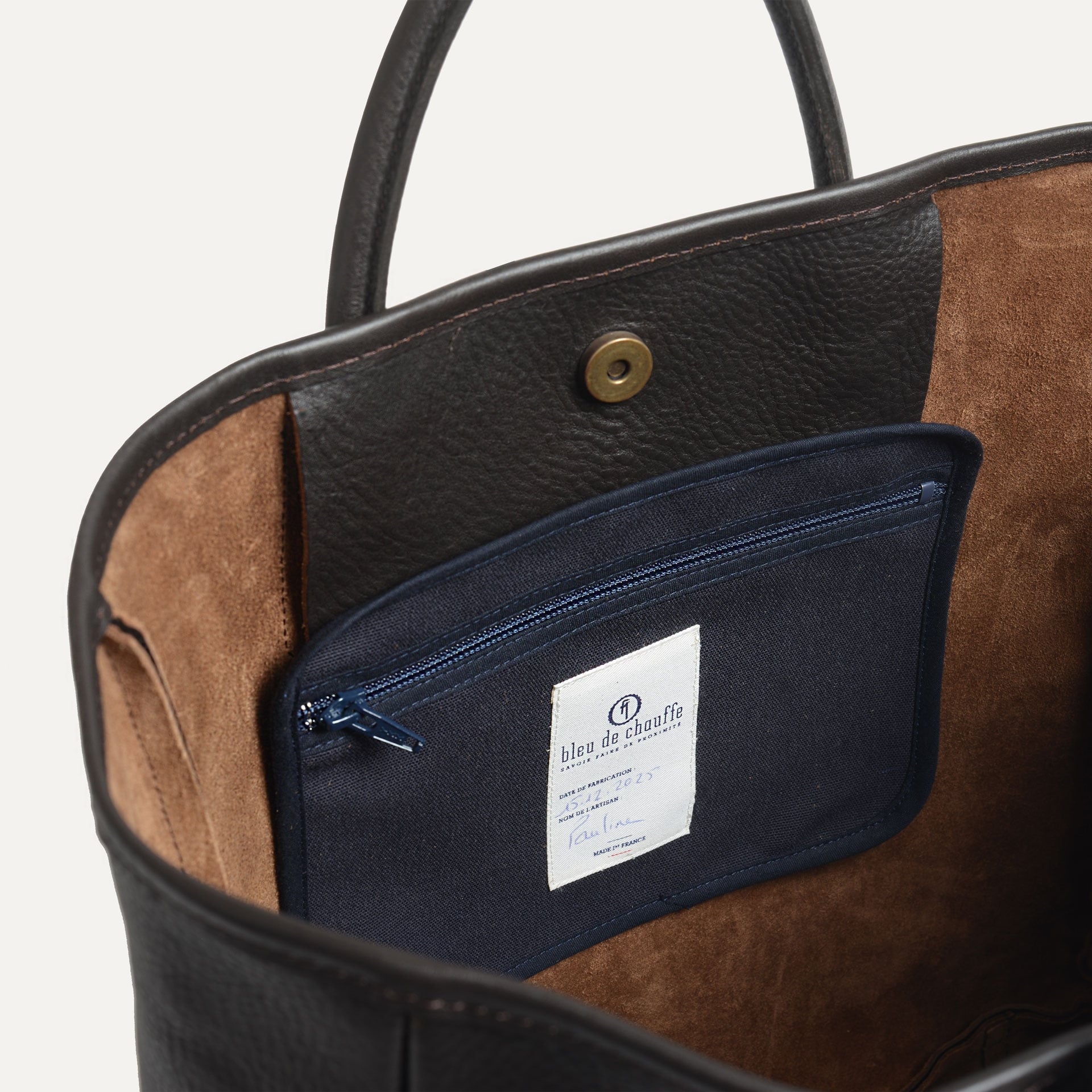 Meline Tote bag - Dark Brown (image n°5)