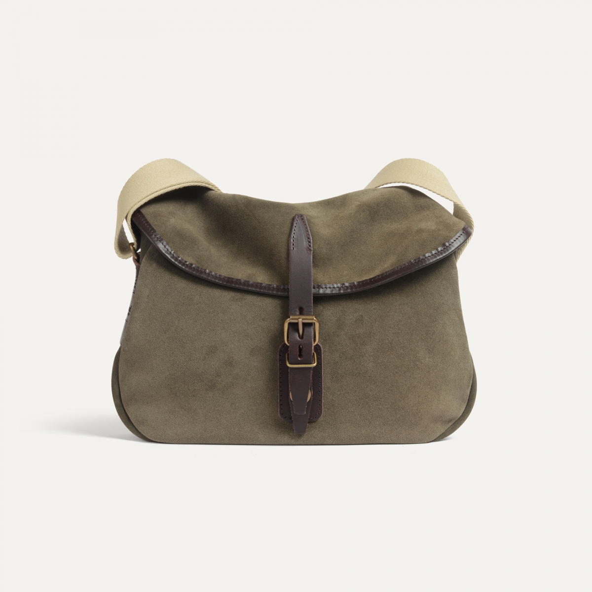 Musette du Pêcheur XS / Cuir Velours - Musk (image n°1)