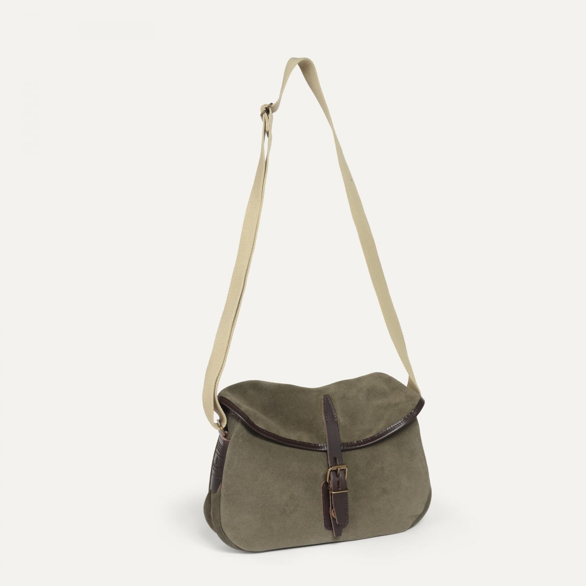 Musette des Fischers XS / Veloursleder - Musk (image n°3)
