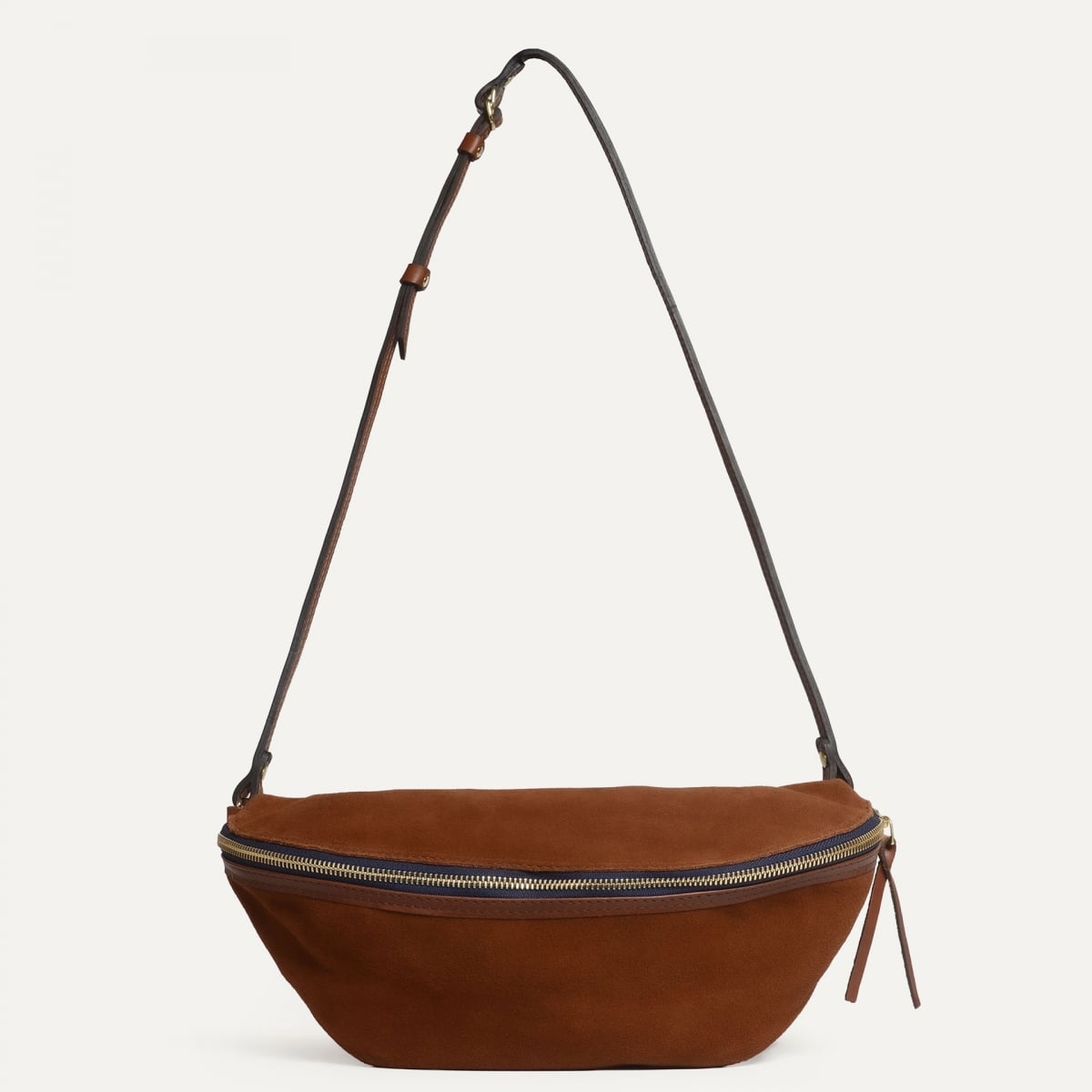 Bea Belt bag / Suede - Fawn Braun (image n°1)