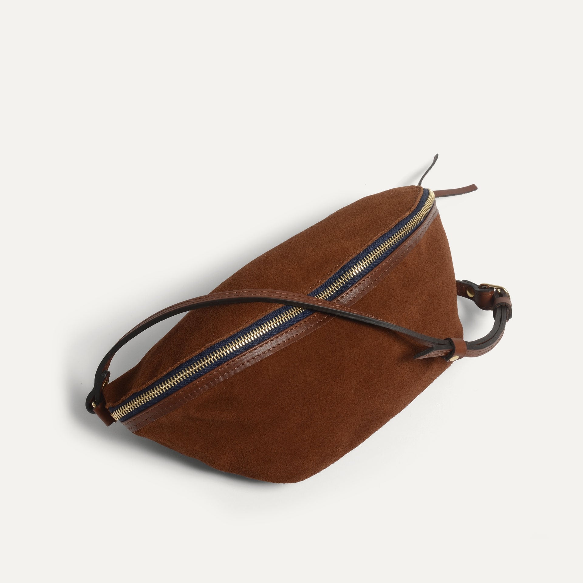 Bea Belt bag / Suede - Fawn Braun (image n°4)
