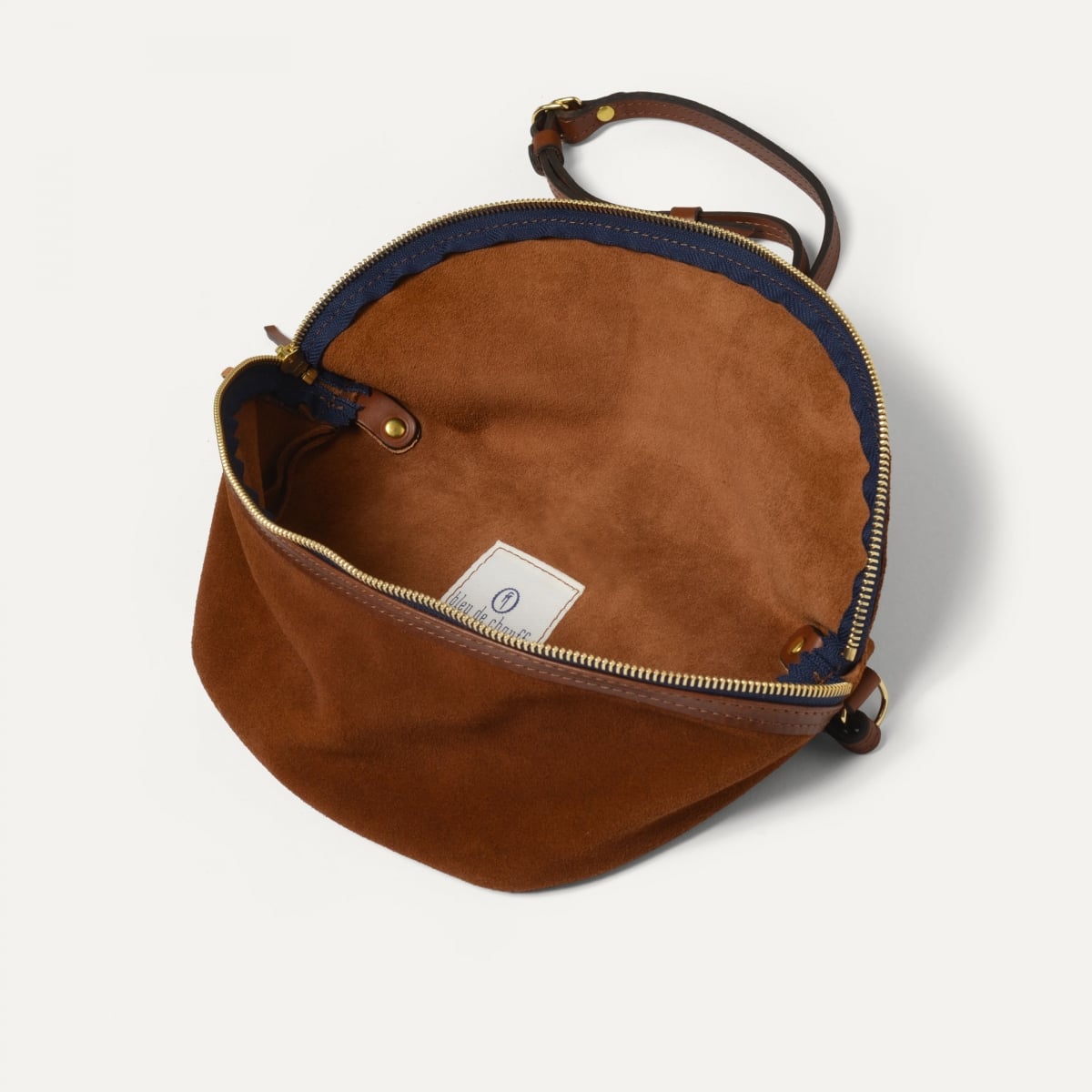 Bea Belt bag / Suede - Fawn Braun (image n°5)