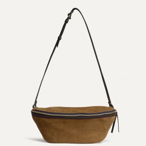 Bea Belt bag / Suede - Hazelnut Brown