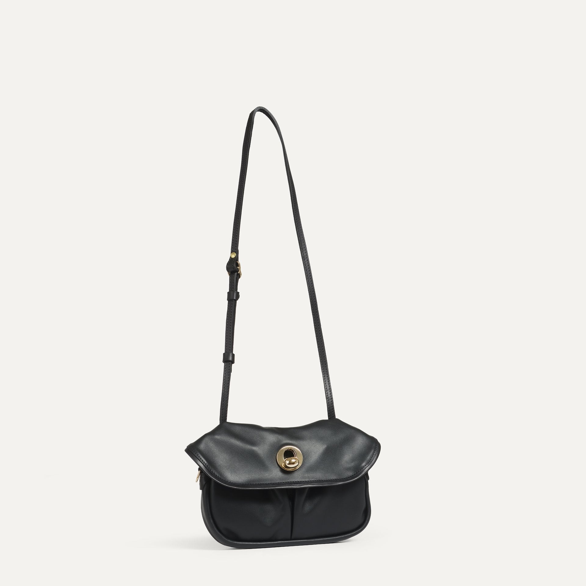 Mini sac Jane - Liscio noir (image n°3)