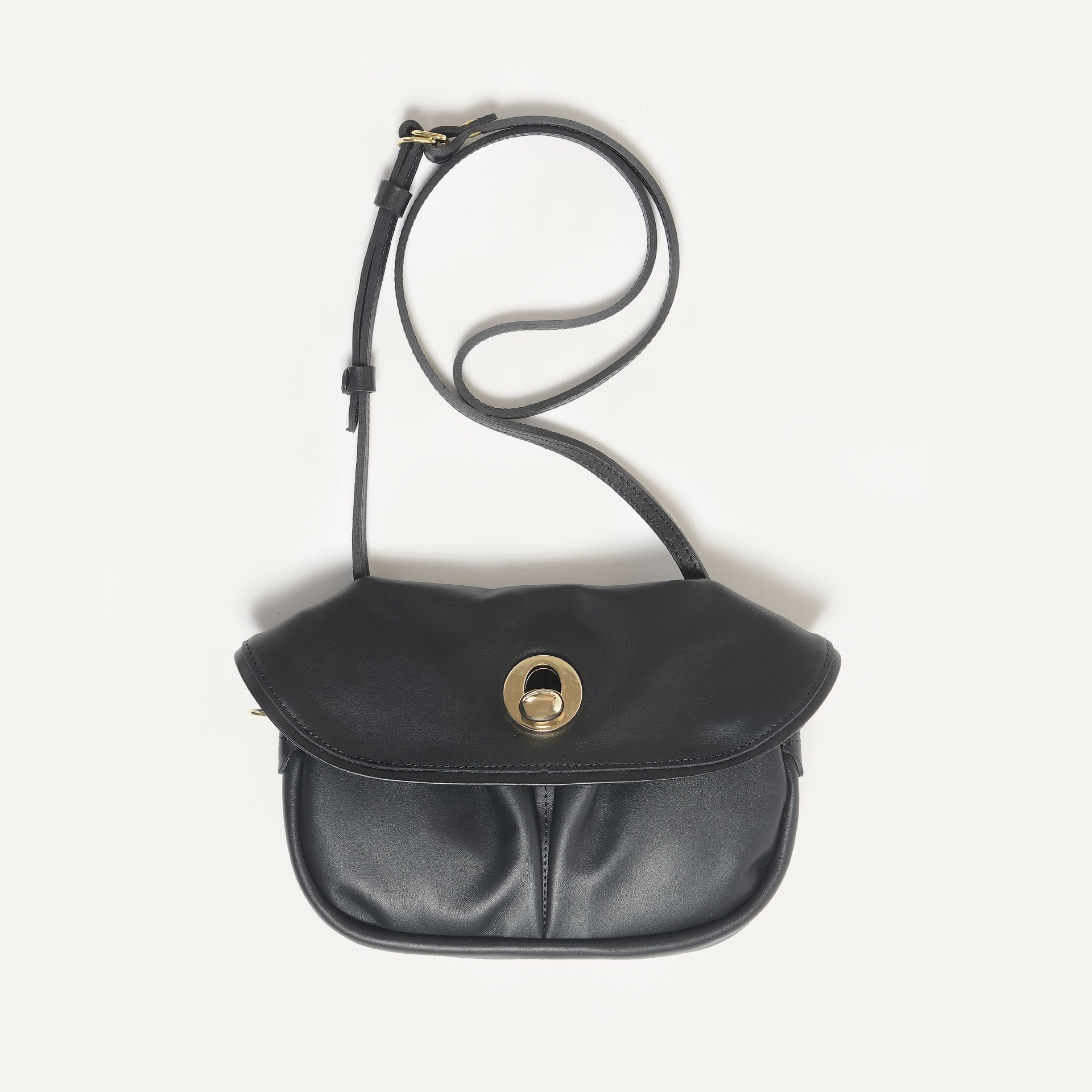 Mini sac Jane - Liscio noir (image n°1)
