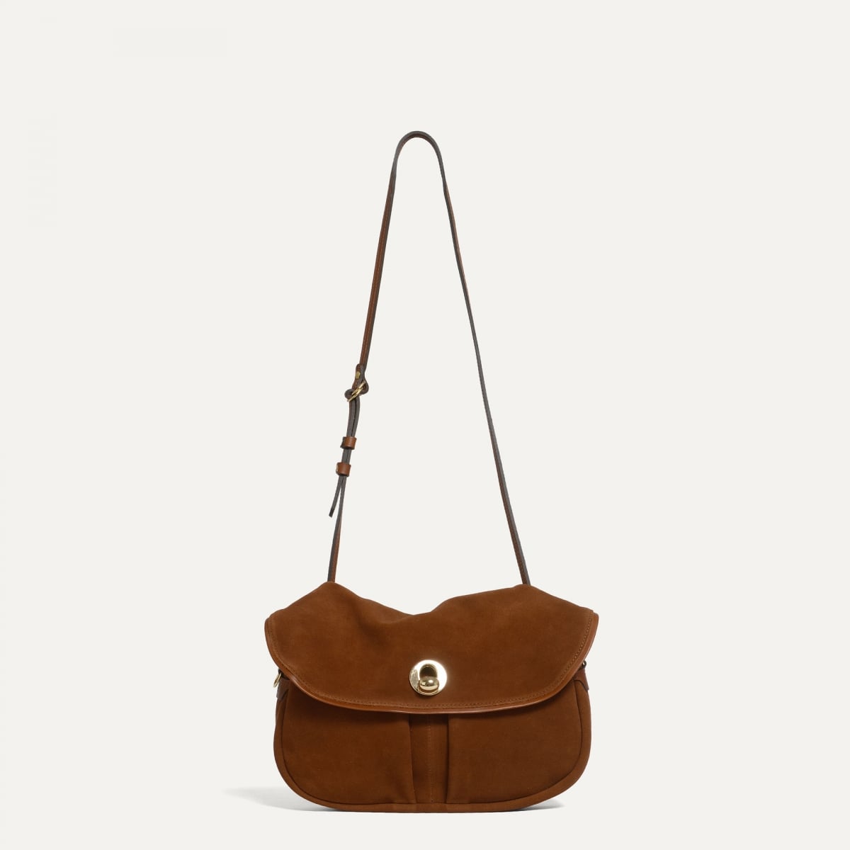 Bolso tipo musette S Janice - Marrón rojizo (imagen n.º 2)