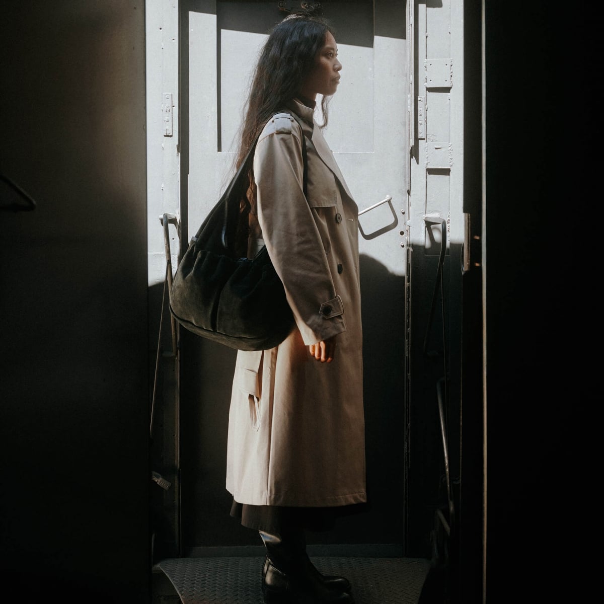 Paula Bag - Black Suede (image n°6)