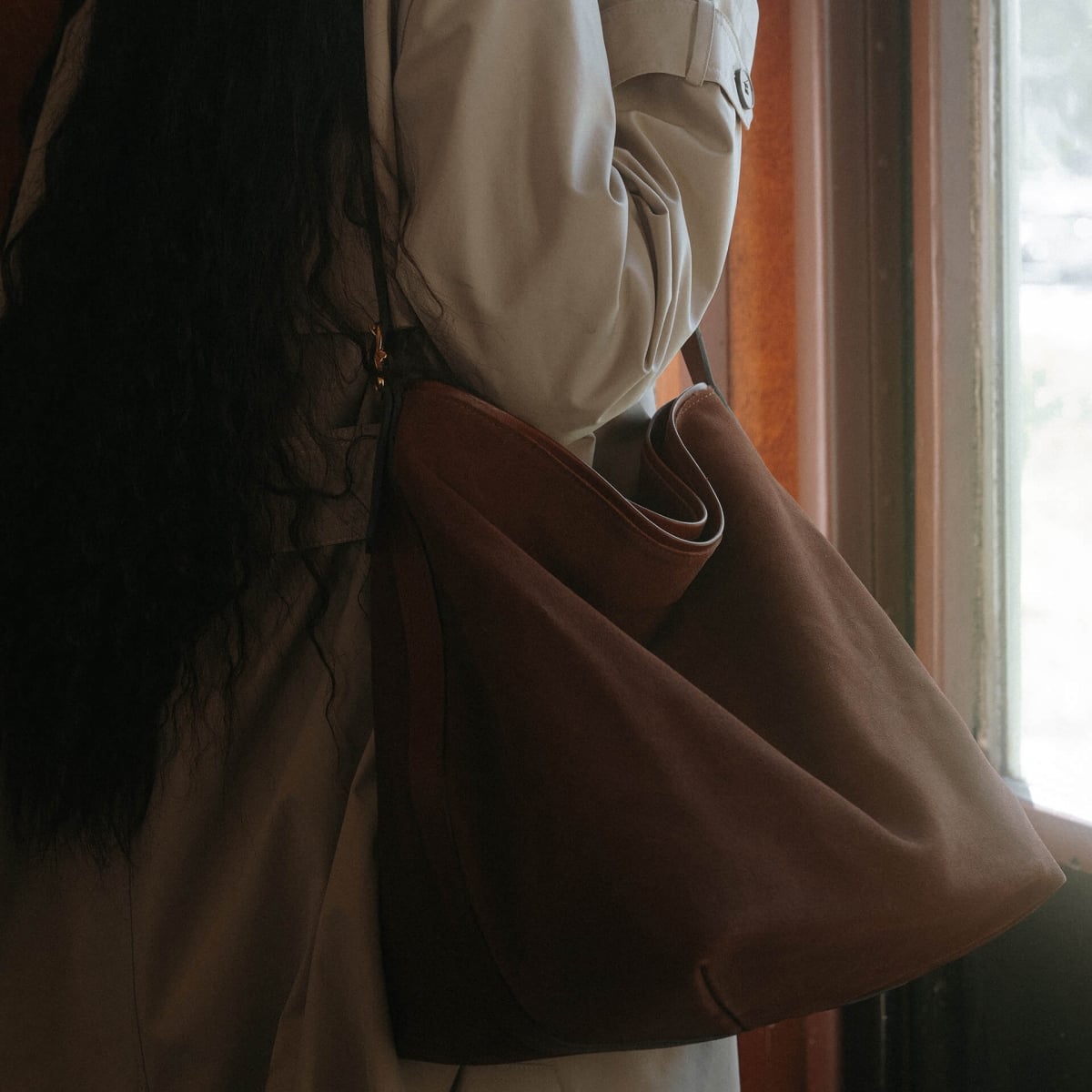 Sofia bucket bag - Fawn Brown (image n°9)