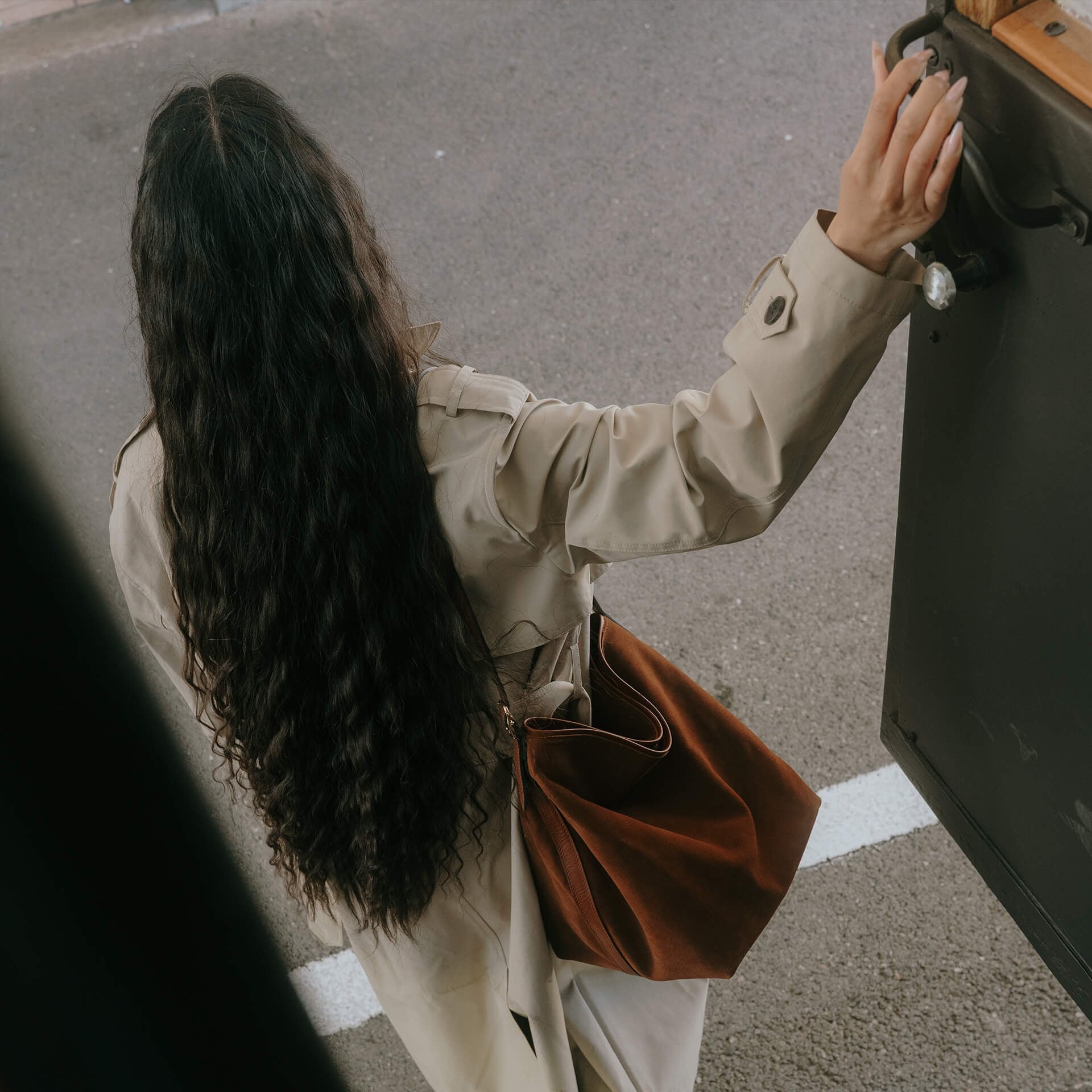 Sofia Beuteltasche - Lohbraun (image n°10)