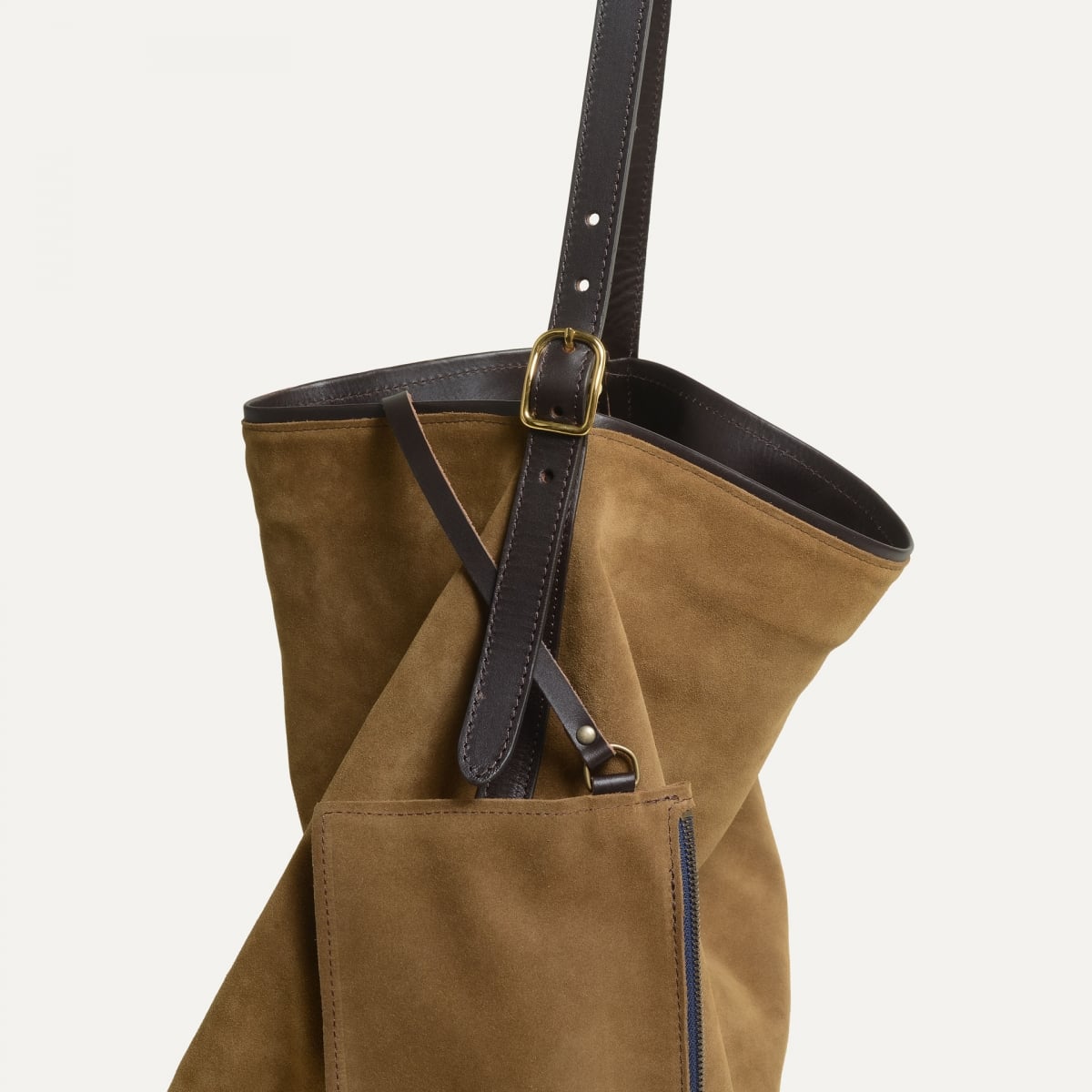 Sofia bucket bag - Hazelnut brown (image n°6)