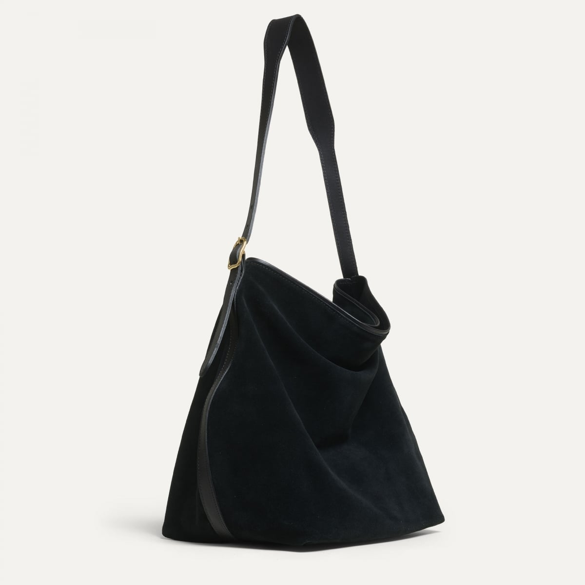 Sofia bucket bag - Black Suede (image n°2)