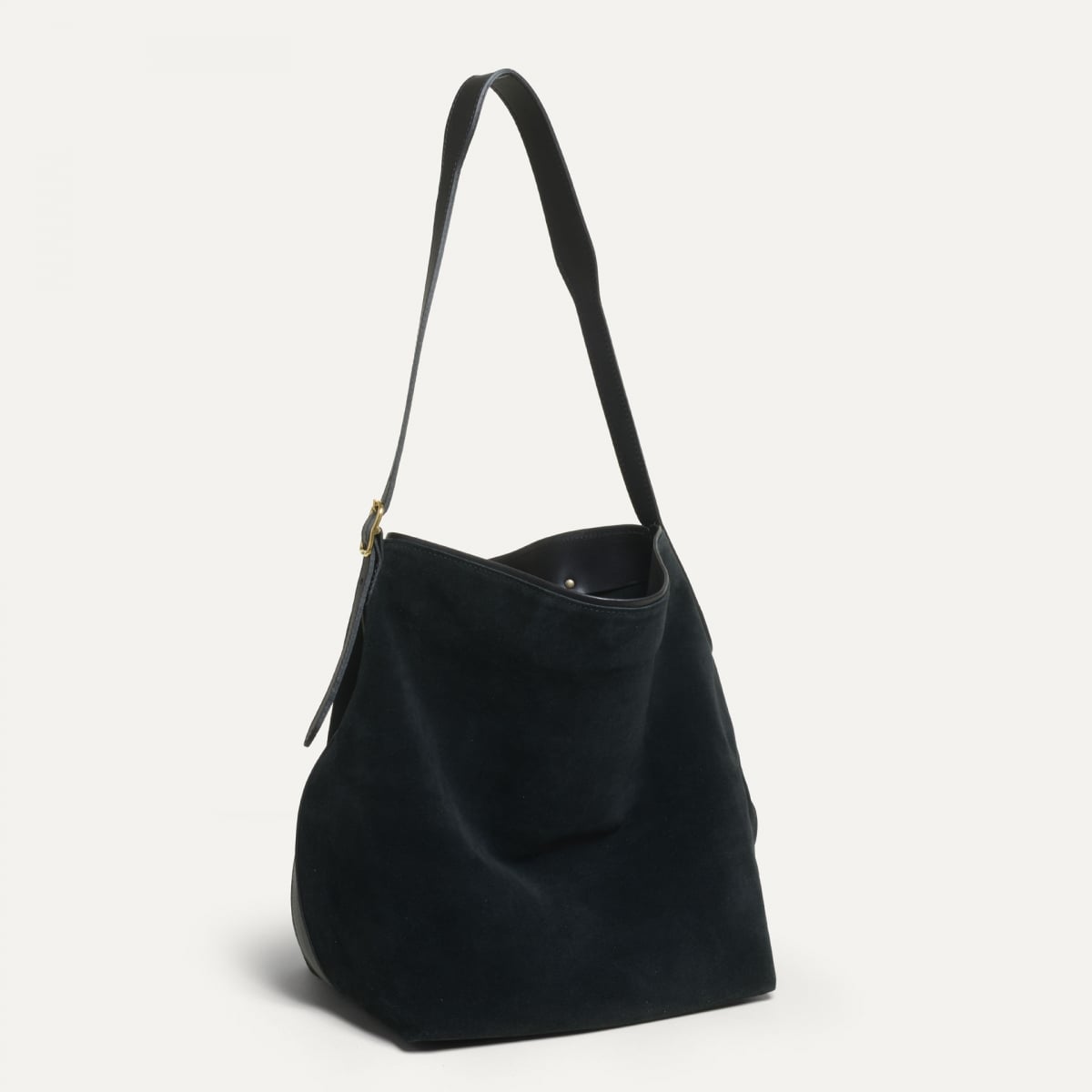 Bolso tipo cubo Sofia - Negro anteado (imagen n.º 3)