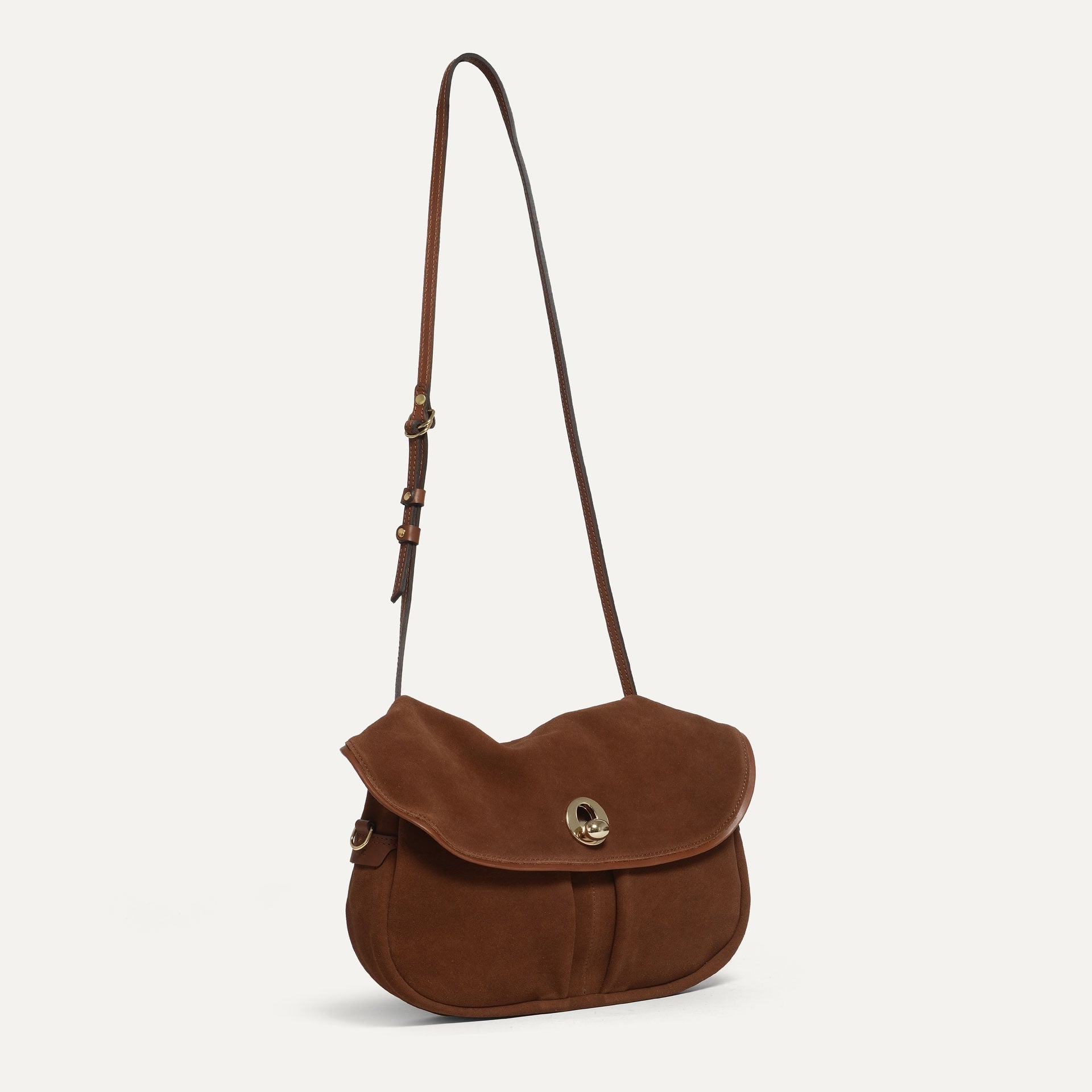 Bolso tipo musette S Janice - Marrón rojizo (imagen n.º 5)