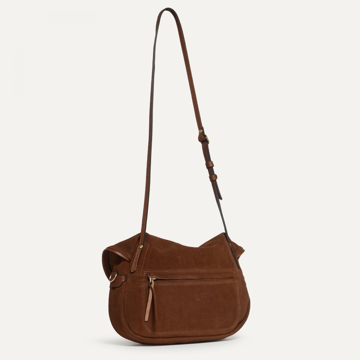 Bolso tipo musette S Janice - Marrón rojizo (imagen n.º 6)