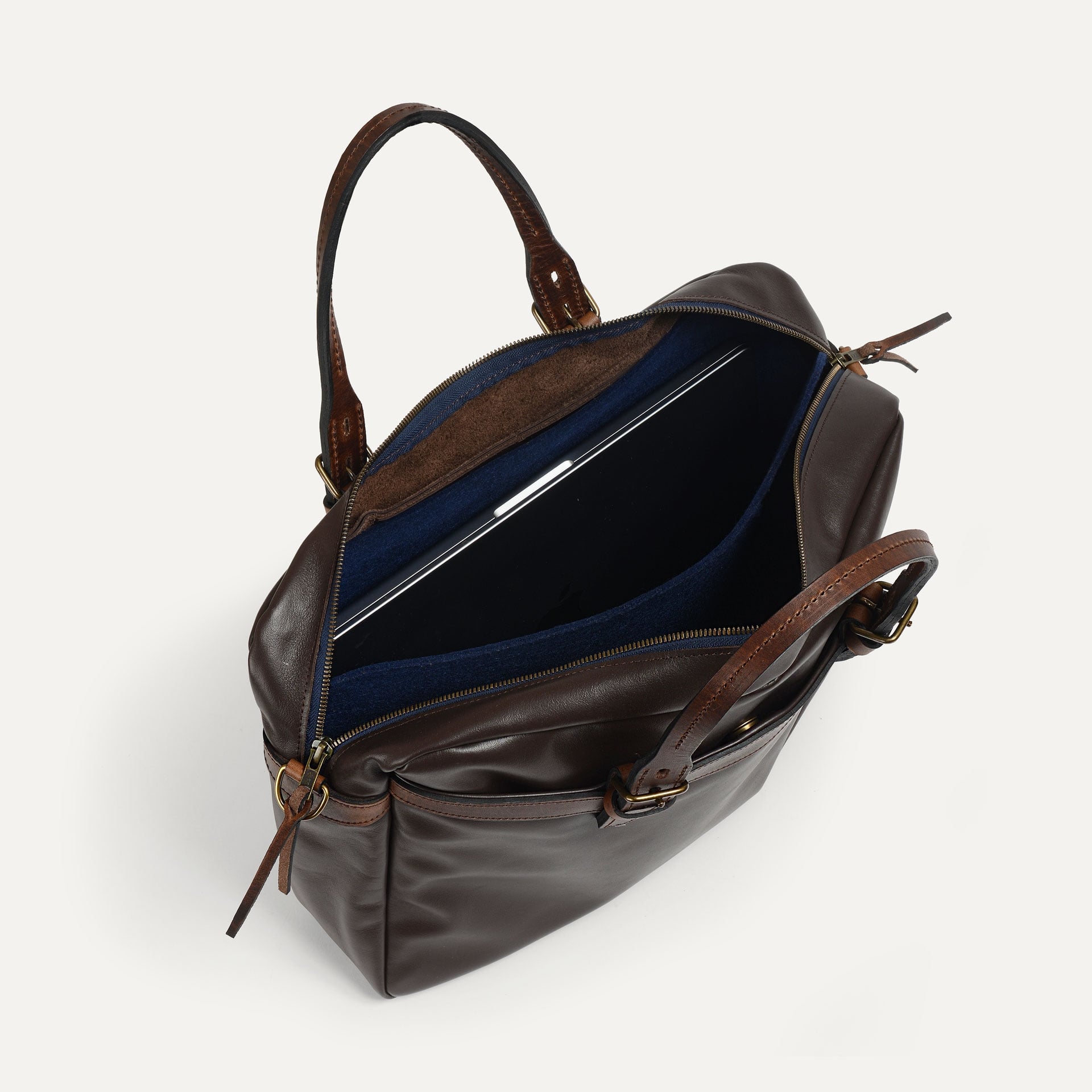 Ledger Liscio Business Bag - Brown (image n°6)