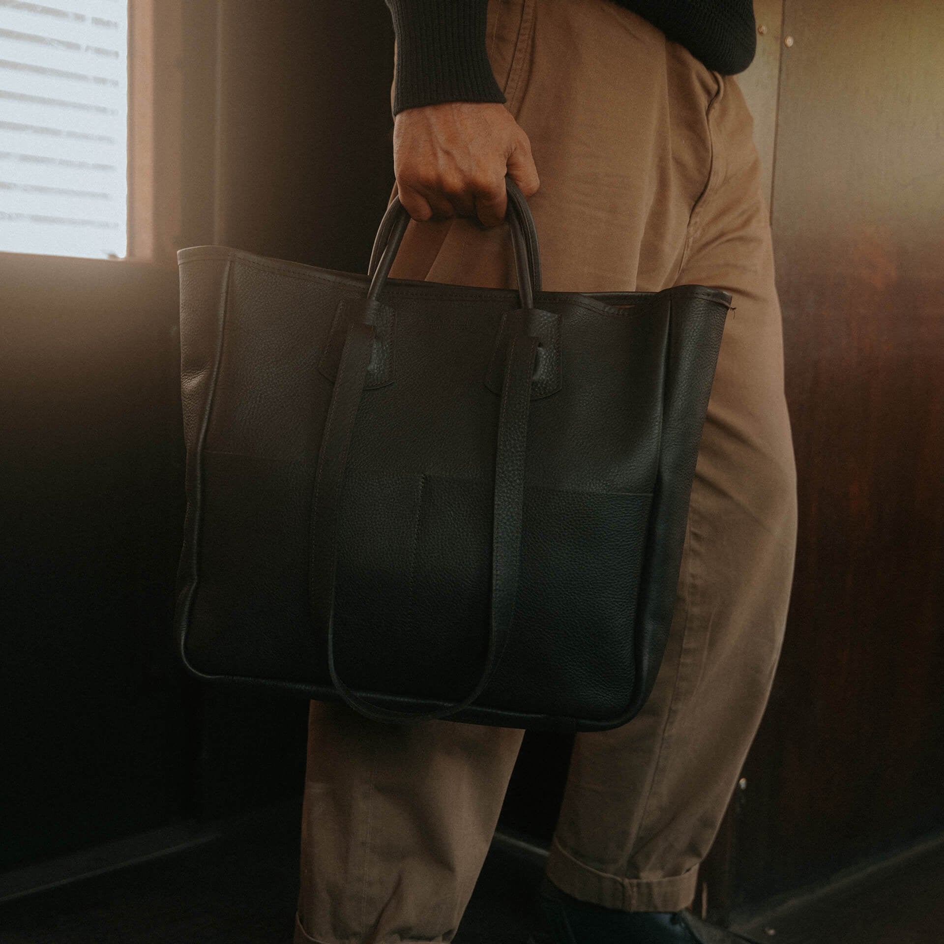 Meline Tote bag - Dark Brown (image n°8)