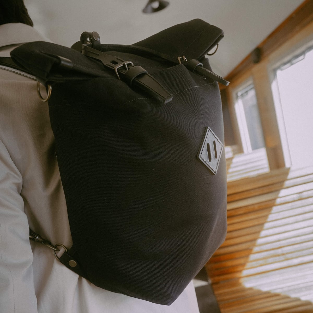 Sac à dos Woody 25L - Noir BM (image n°5)