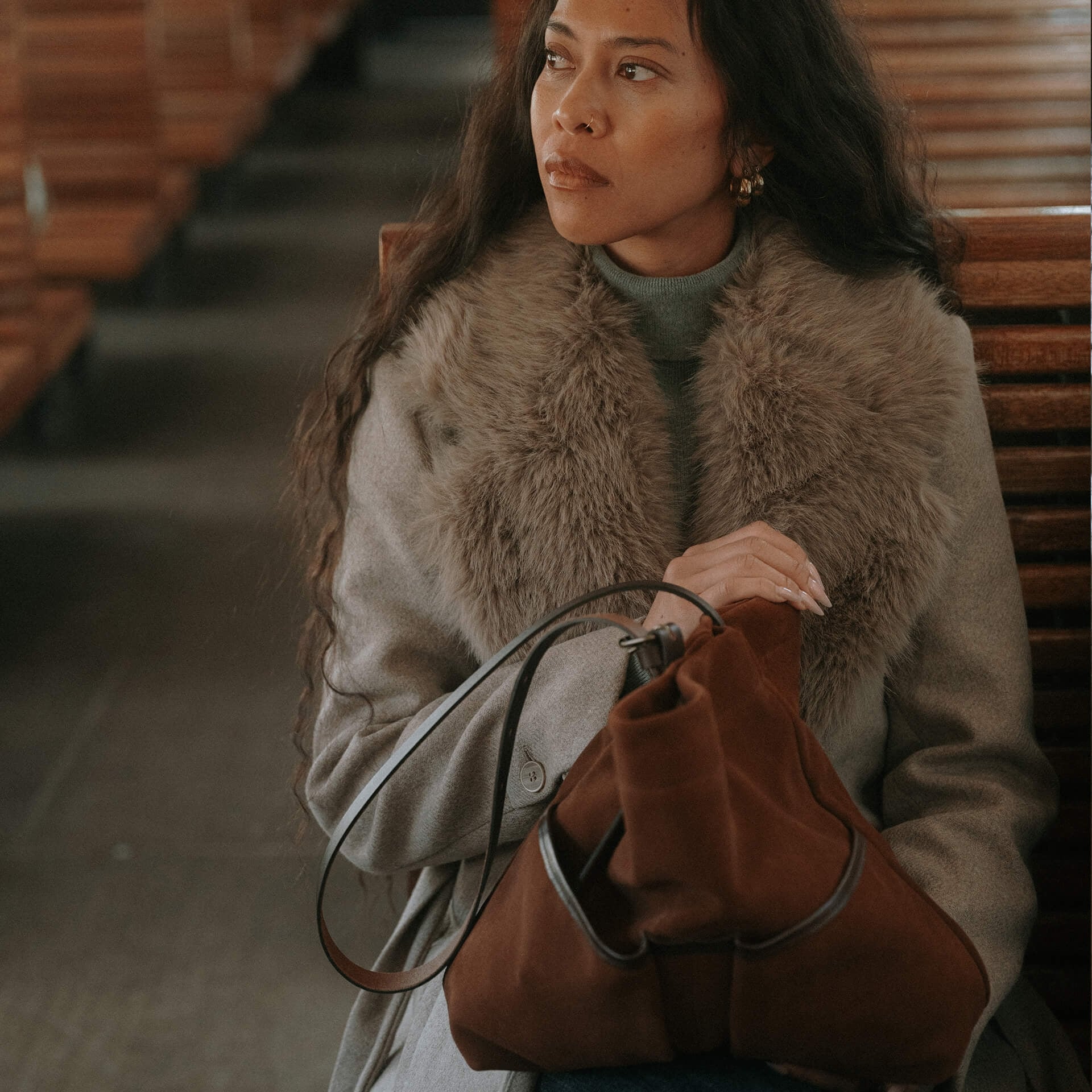 Gombe Pouch - Fawn Brown (image n°6)