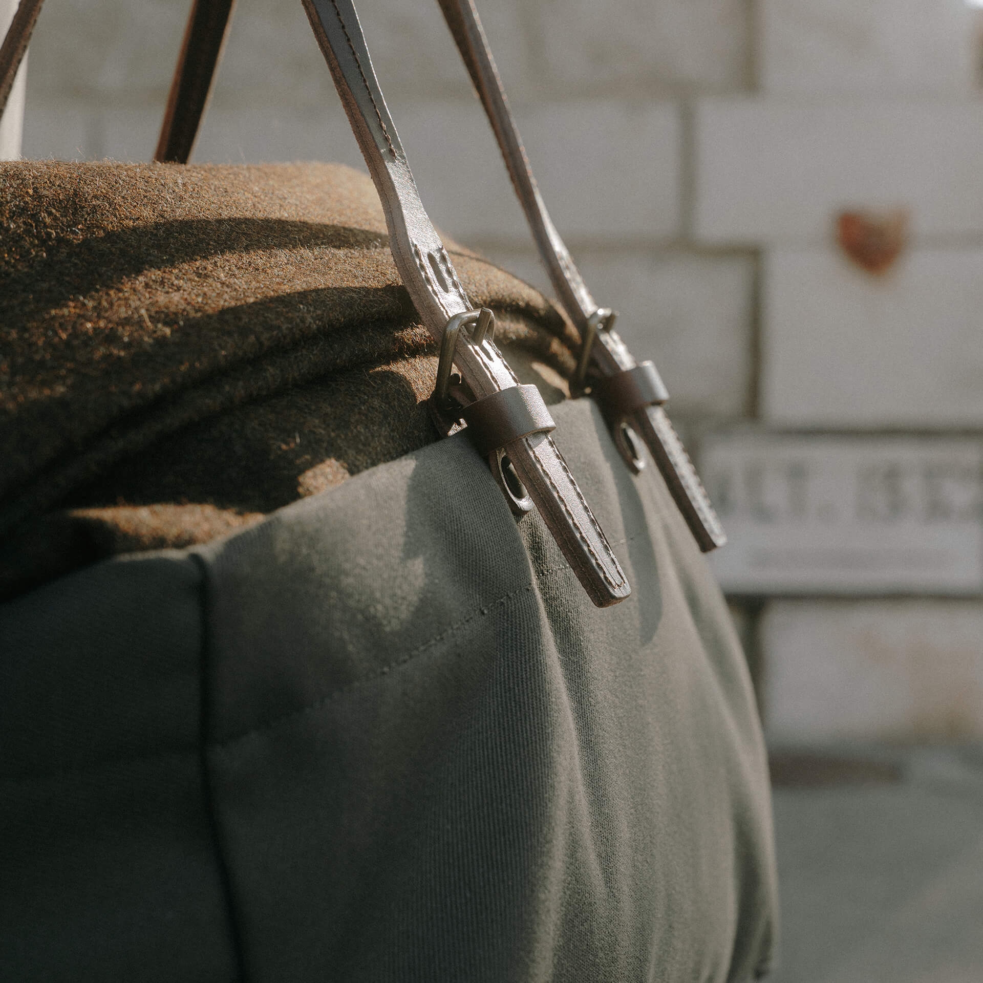 Cabine Travel Bag - Khaki BM / Tweed (image n°7)
