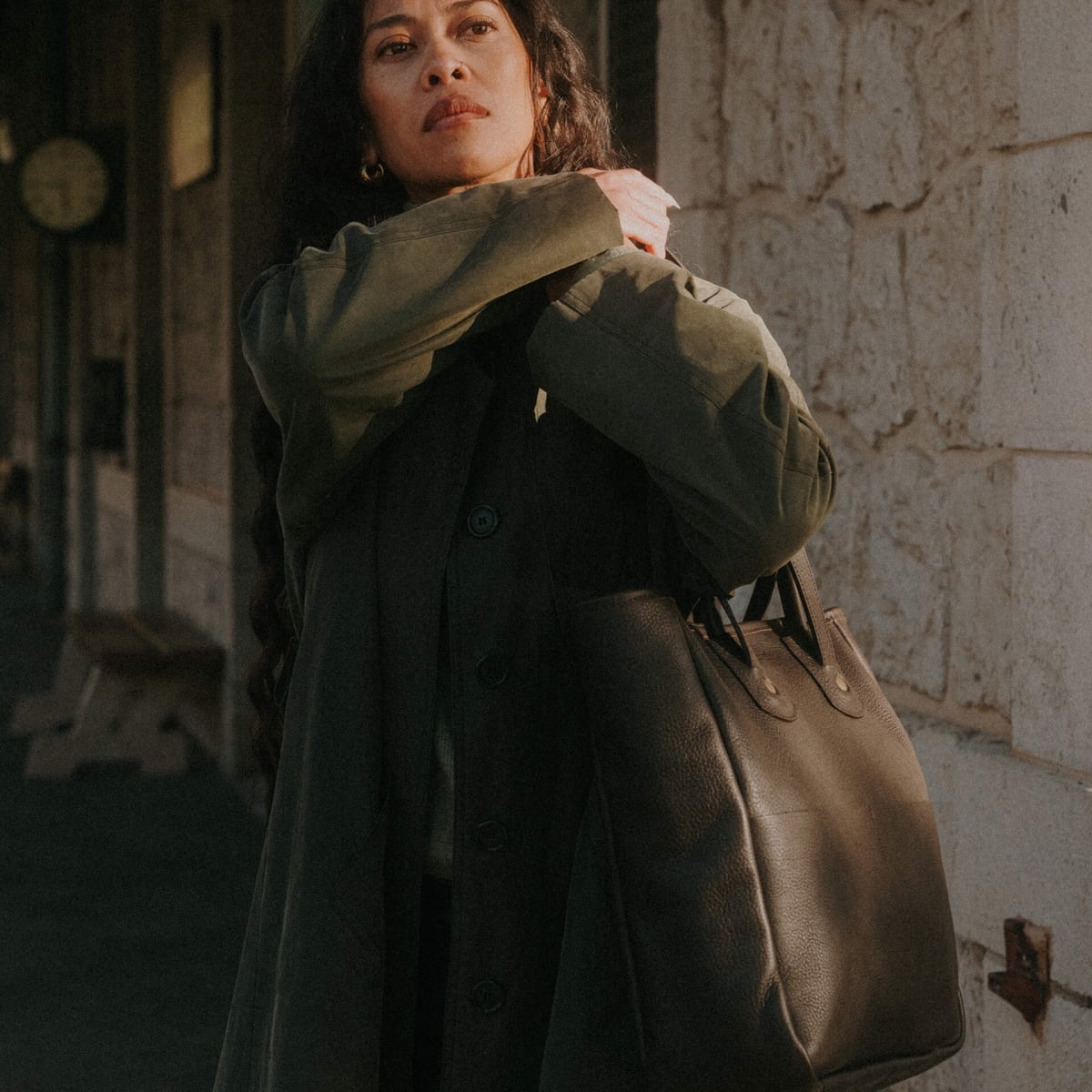 Cabas Méline - Marron brun (image n°9)