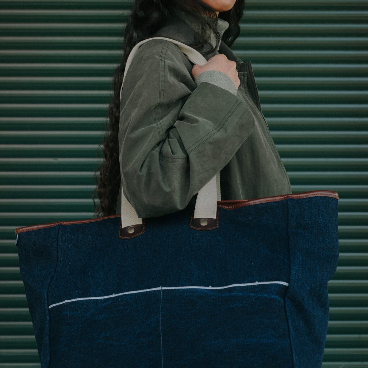 Mélo 48H Tote Bag - Denim (image n°8)