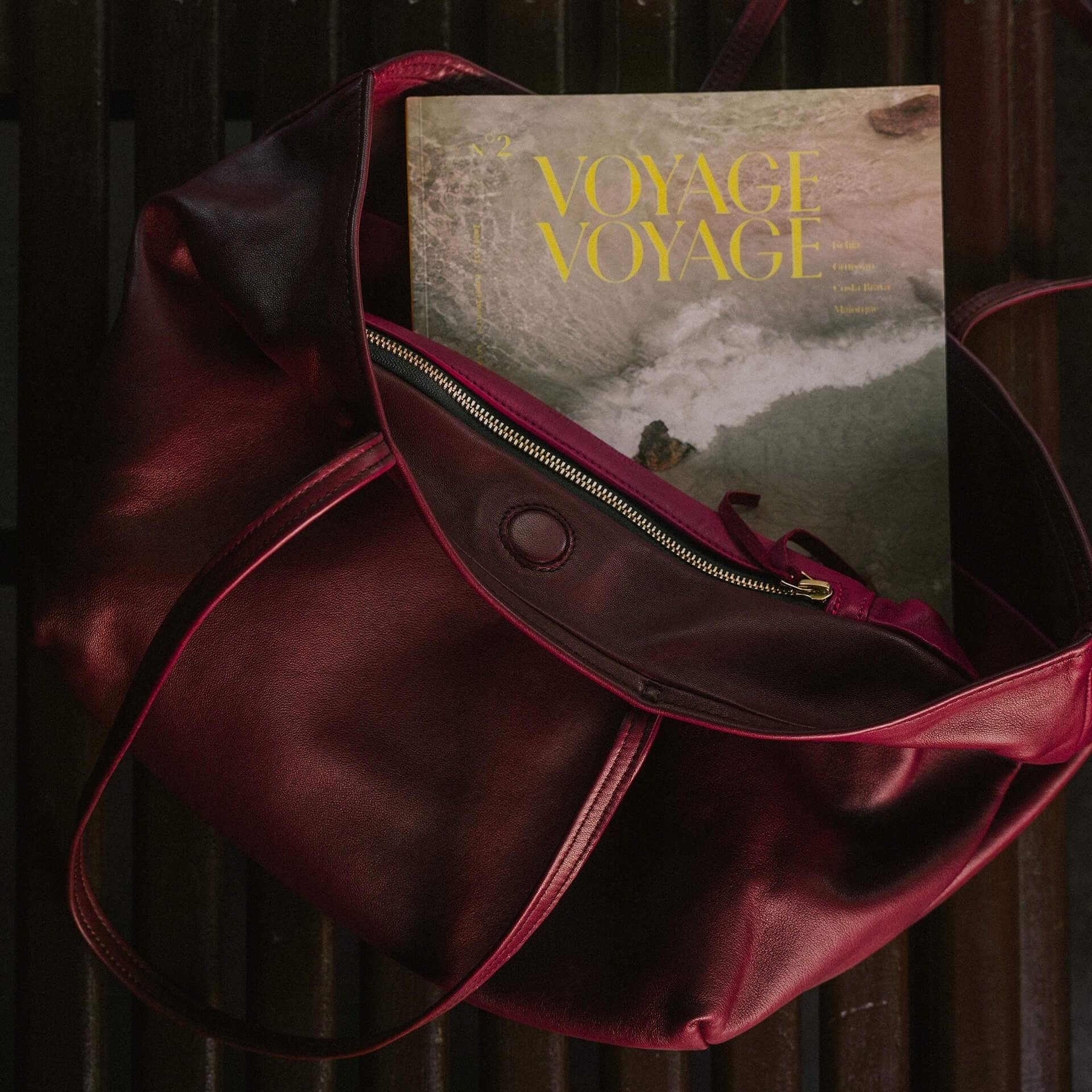 Josie Tote Bag - Bordeaux (image n°7)