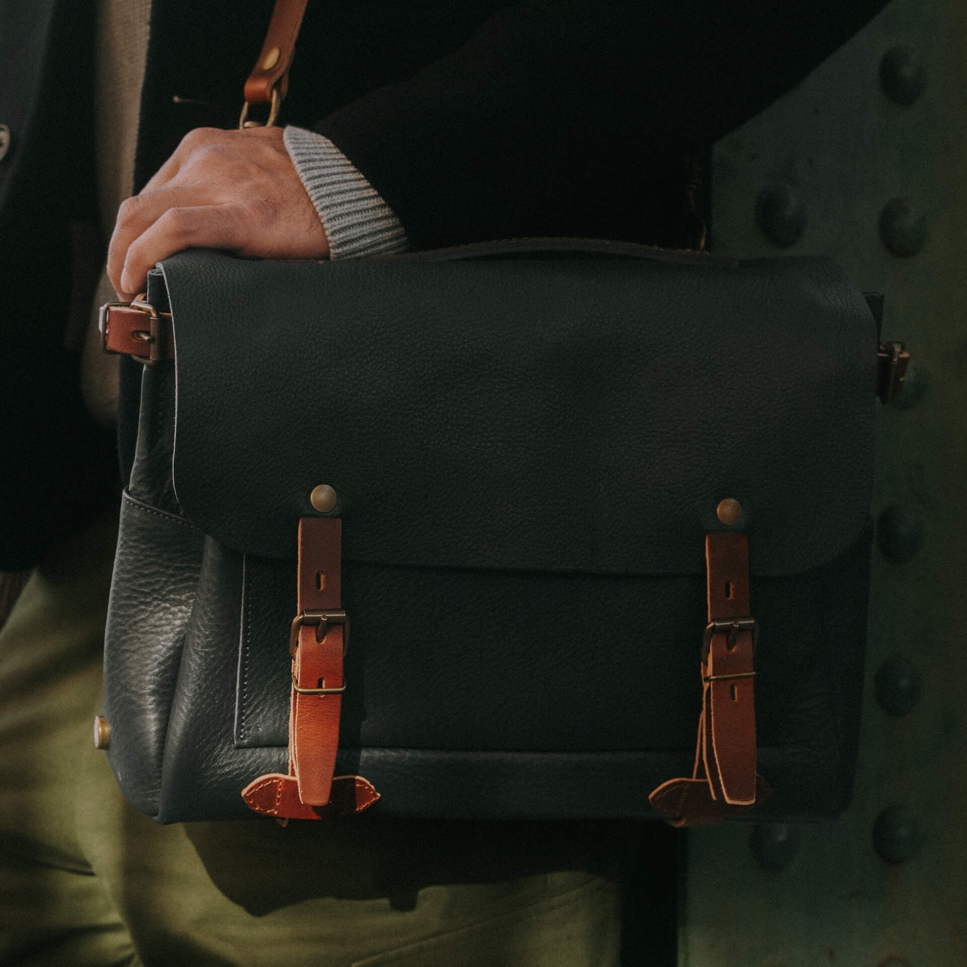 Éclair S Postman bag - Navy Blue (image n°7)