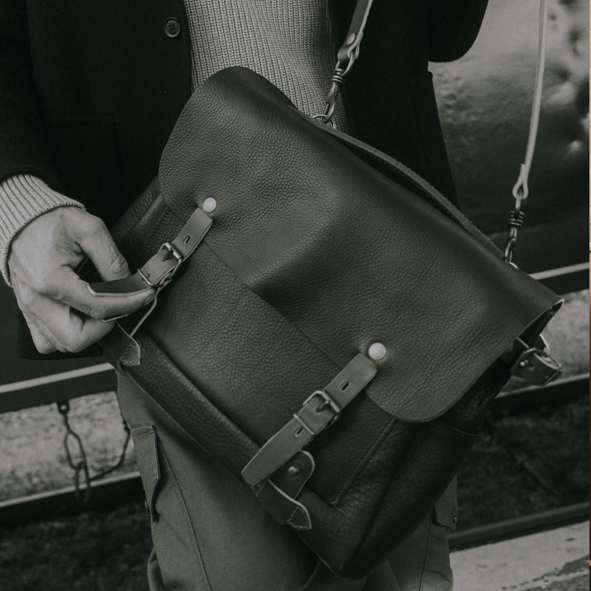 Éclair S Postman bag - Black (image n°5)